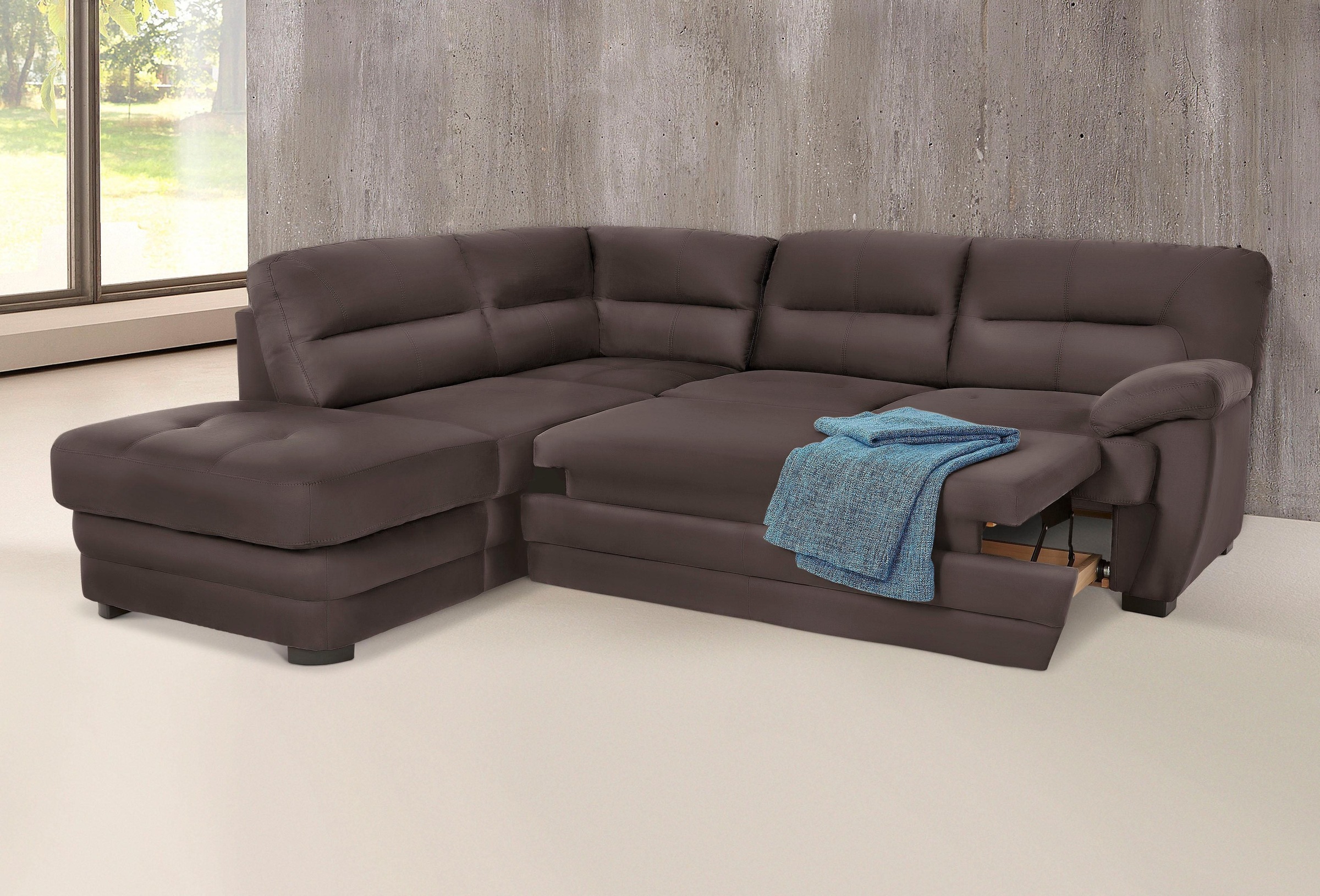 COTTA Polstergarnitur »Royale L-Form«, (Set), Set bestehend aus: Ecksofa & günstig online kaufen
