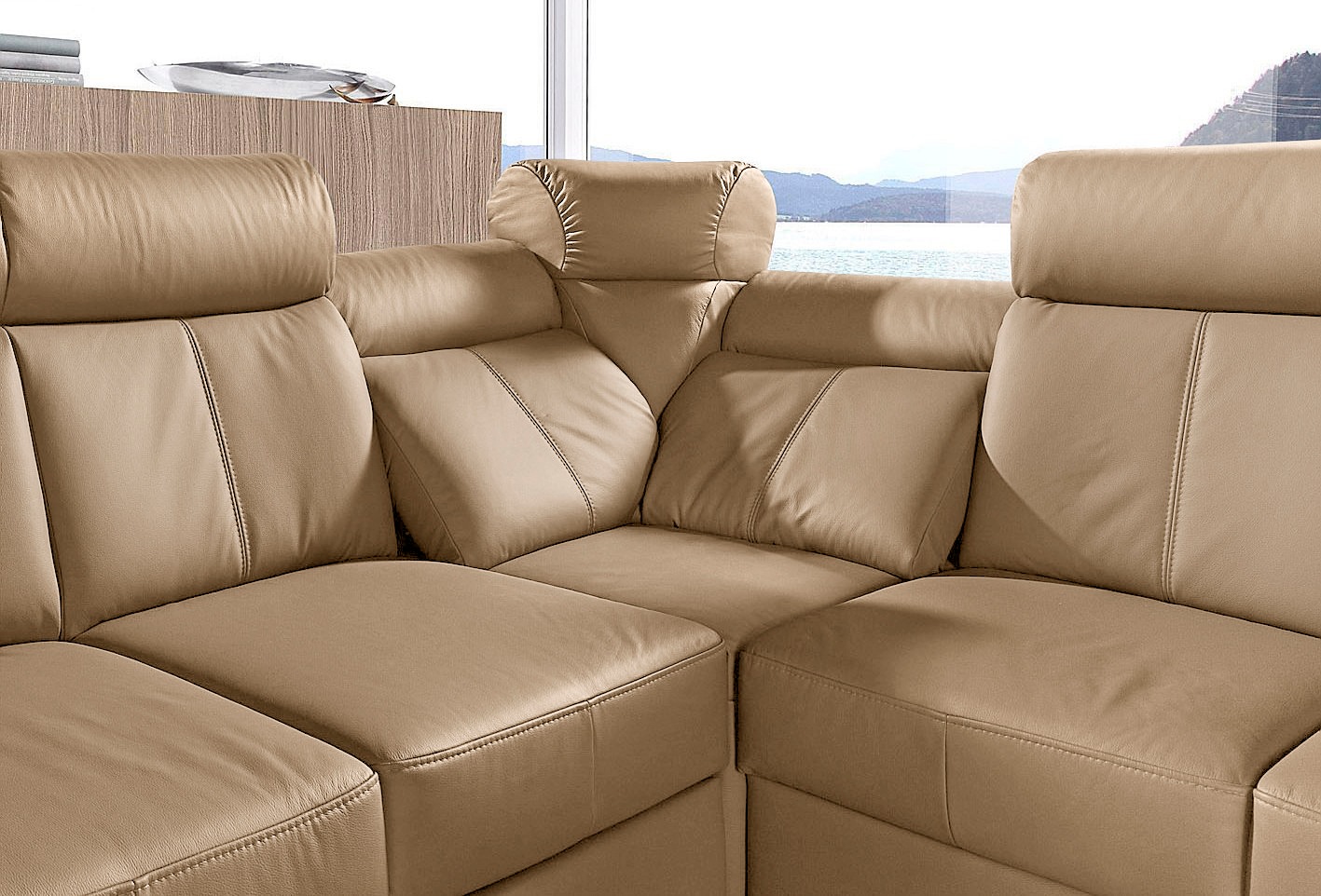 sit&more Ecksofa »Basel L-Form«, wahlweise mit Relaxfunktion günstig online kaufen