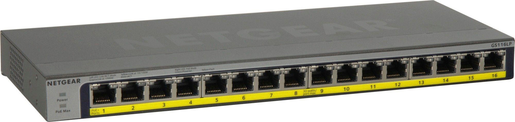 NETGEAR Netzwerk-Switch »GS116LP«
