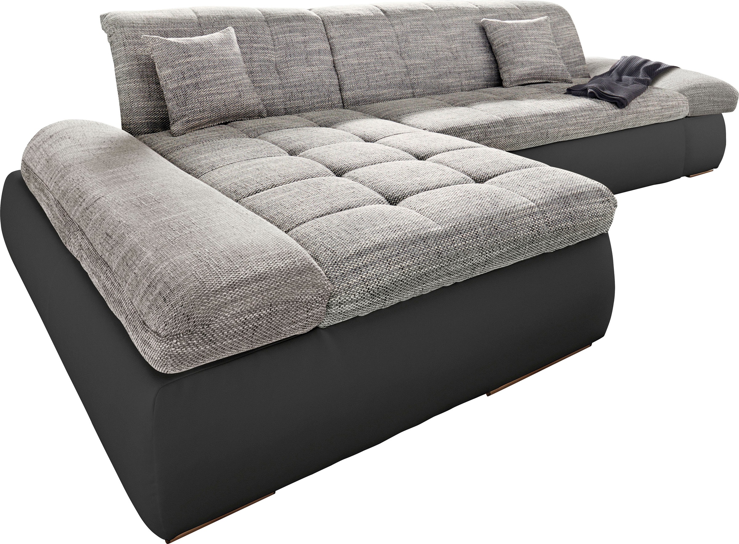 DOMO collection Ecksofa "Moric Luxus - B/T/H 300/172/80 cm, XXL-Format", L- günstig online kaufen