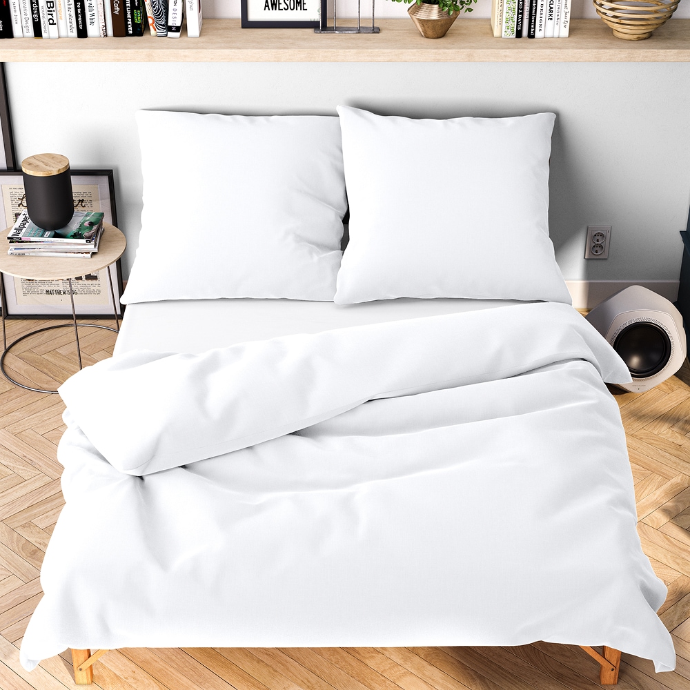 Wolkenfeld Bettwäsche »Allergiker Bettwäsche, unfassbar weich« 2 Stk. 135x200 cm, 155x220 & Übergrößen I inkl. Kissenbezüge 80x80 I Uni