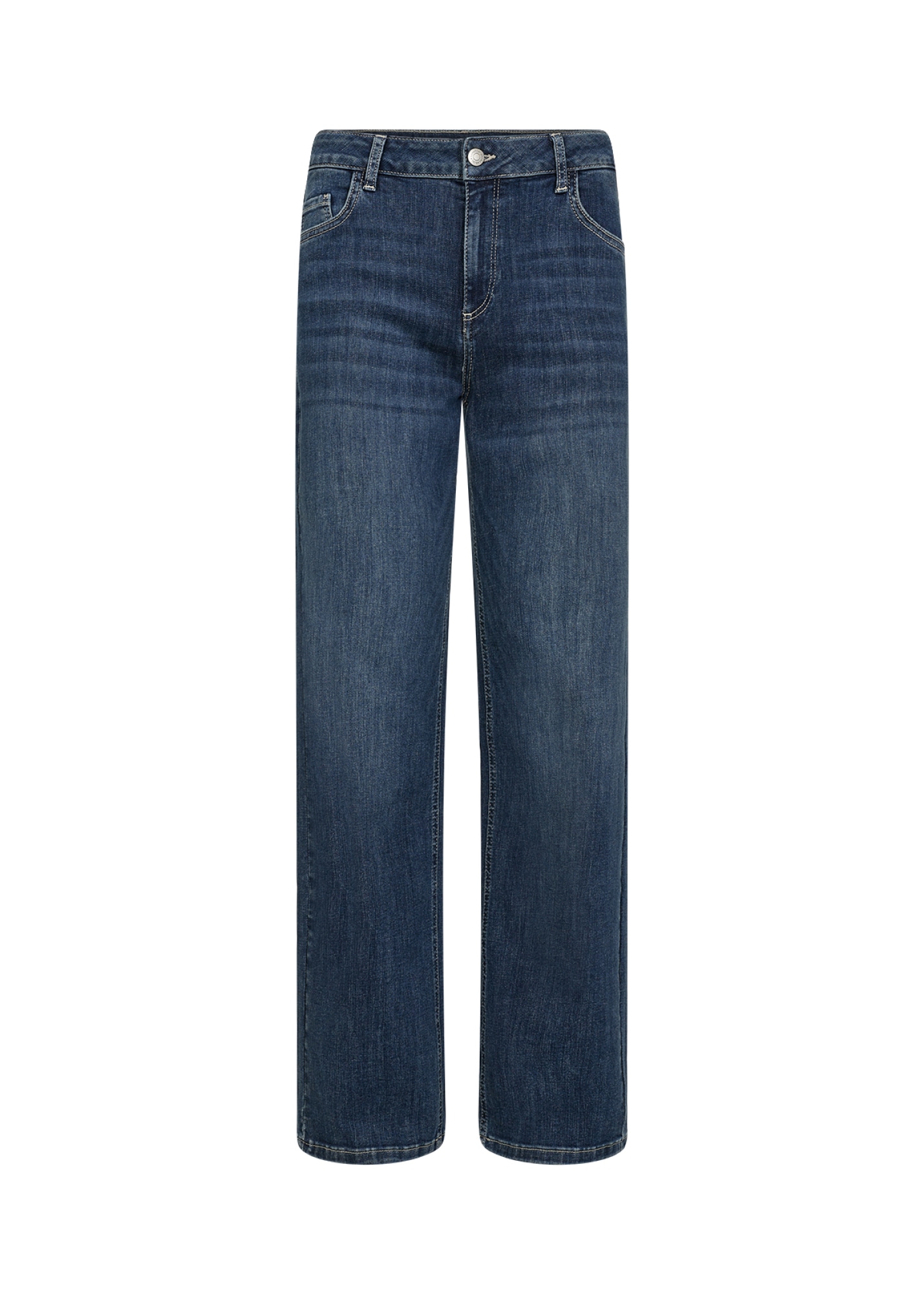 soyaconcept 5-Pocket-Jeans »SC-KIMBERLY 34-B« aus Baumwollmischung mit Polyester und Elasthan, knöchellanger Schnitt