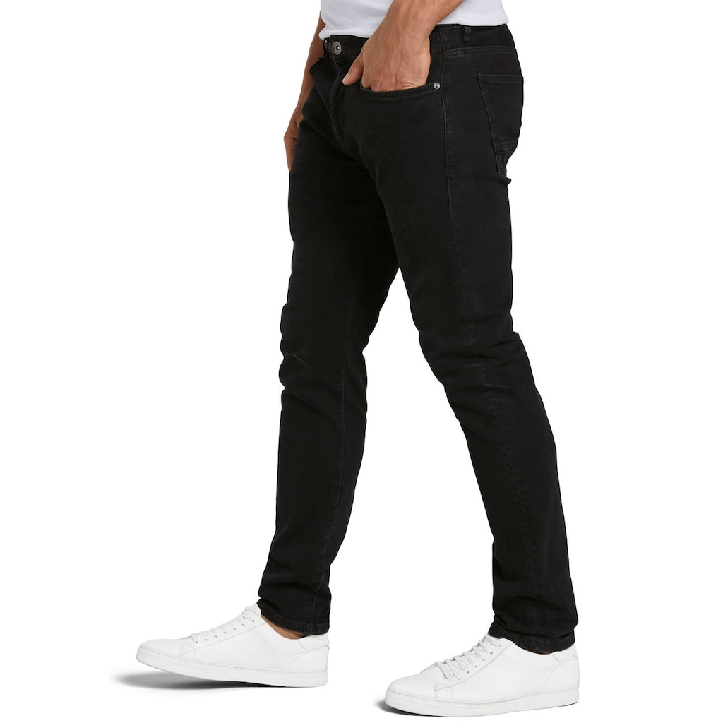 TOM TAILOR Slim-fit-Jeans »TROY«, unifarben