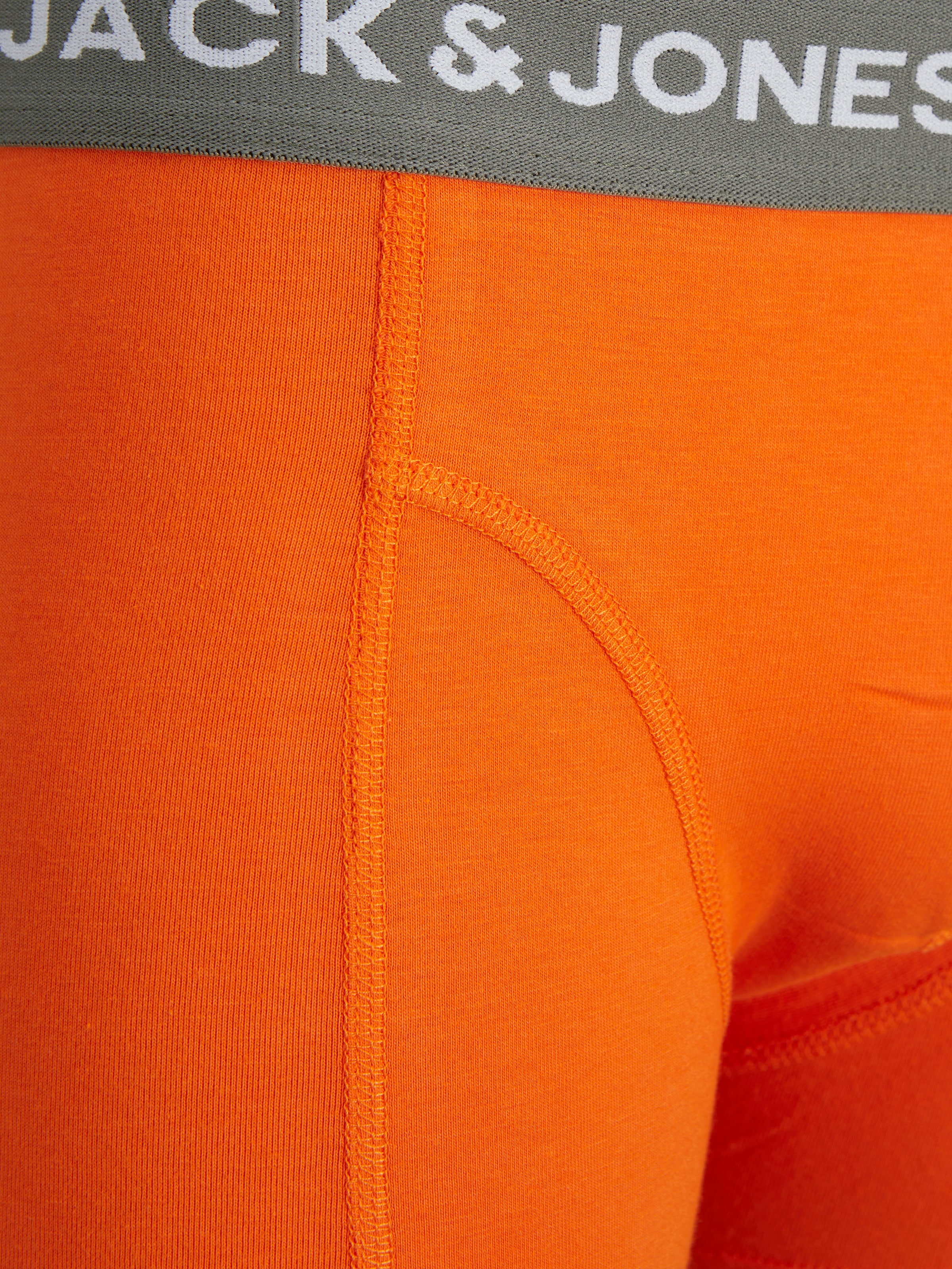 Jack & Jones Trunk »JACCARL SOLID TRUNKS 7 PACK«, (Packung, 7 St.), mit Marken Schriftzug
