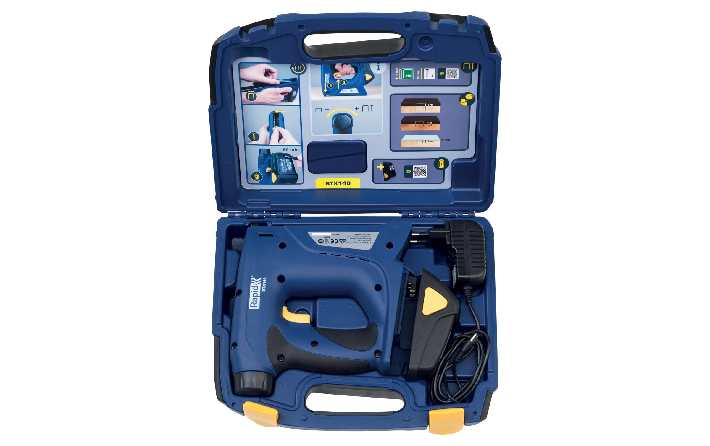 Rapid Akku-Tacker »BTX140 Li-Ion«