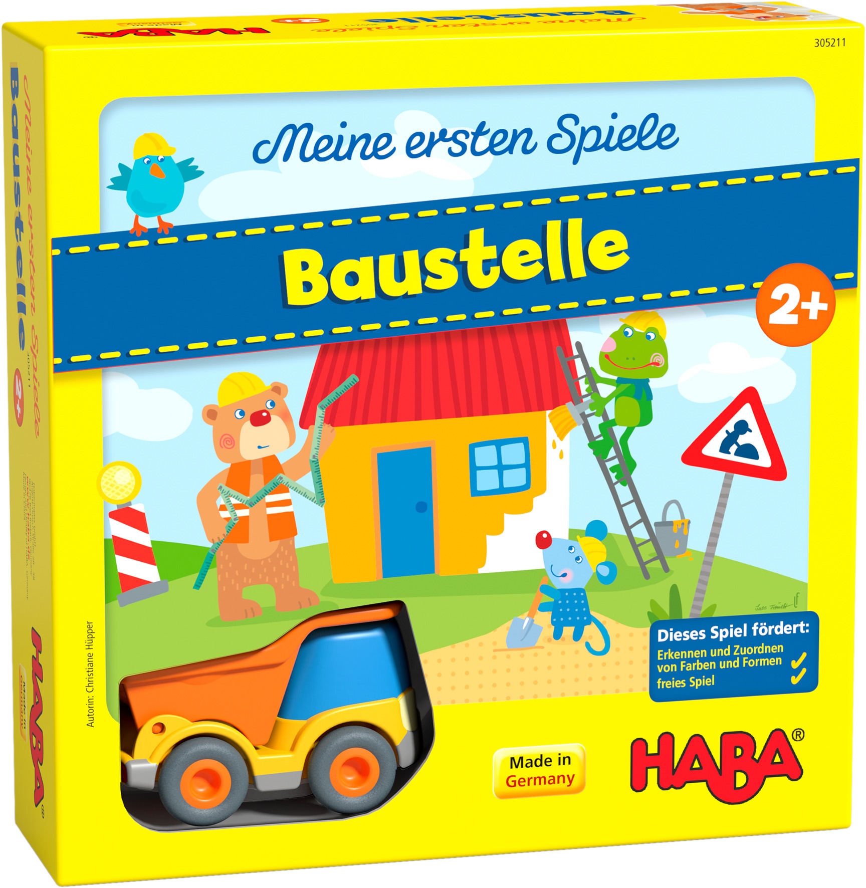 Haba Spiel »Meine ersten Spiele - Baustelle«, Made in Germany