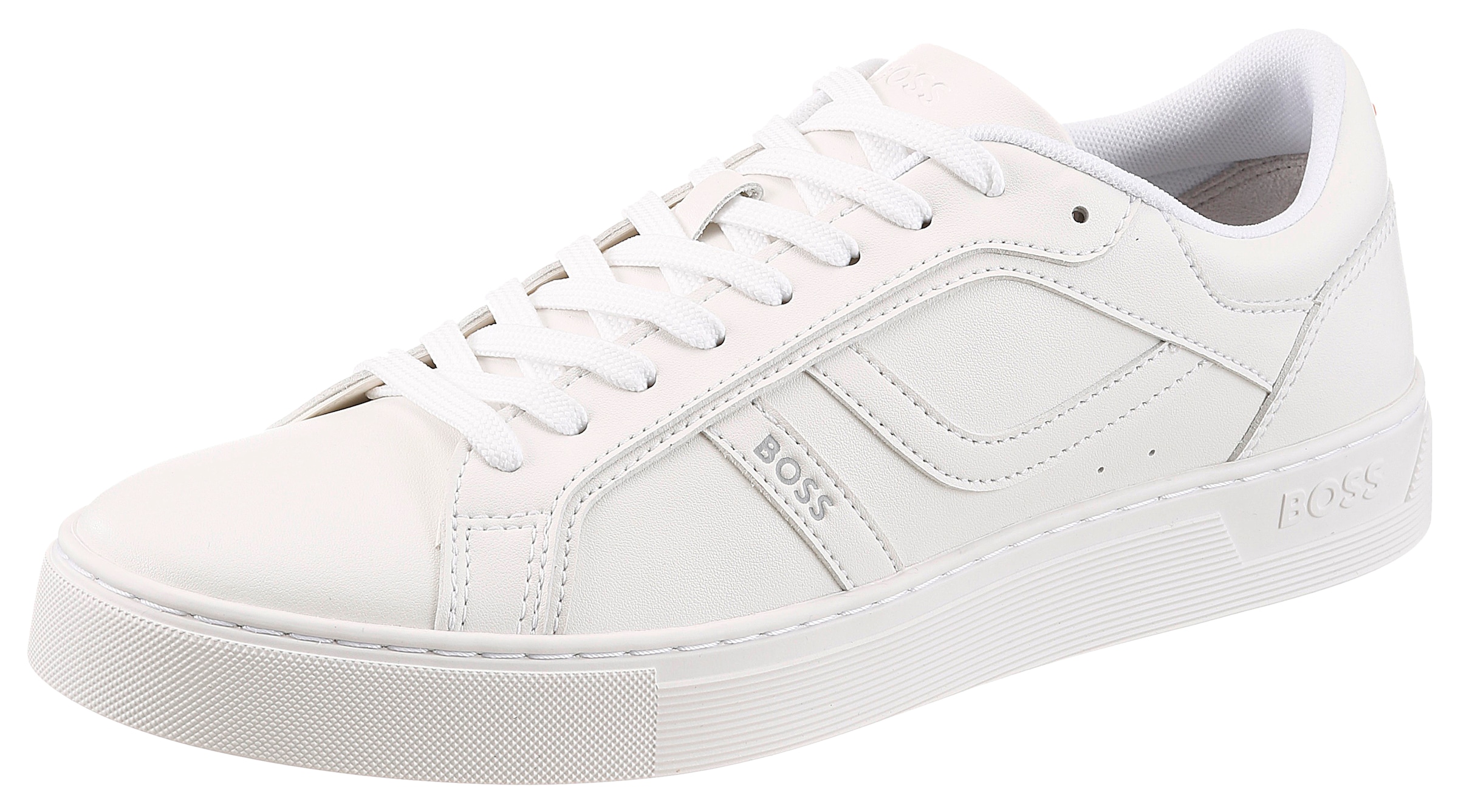 BOSS ORANGE Sneaker »Rhys_Tenn«  Freizeitschuh, Halbschuh, Schnürschuh mit Ziernähten