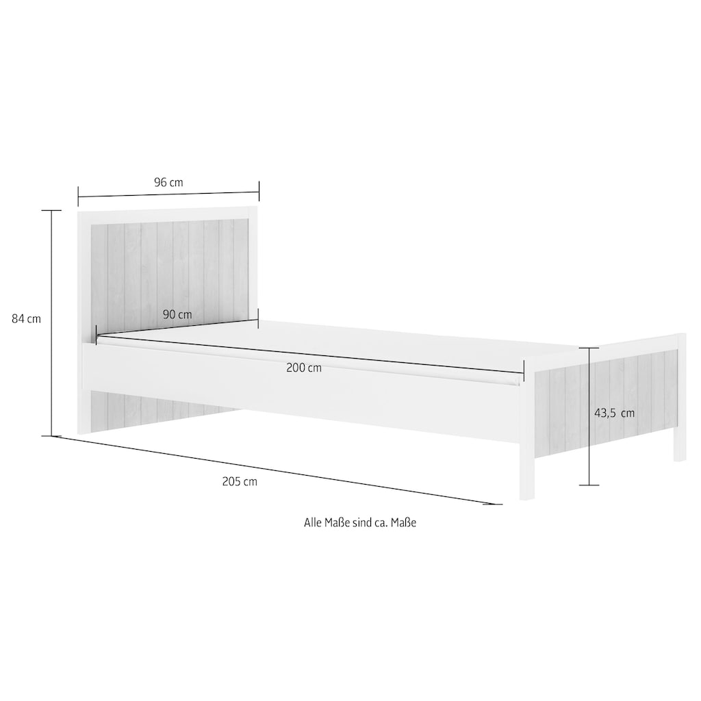 Gami Komplettschlafzimmer »Charlie«, (5 St.)