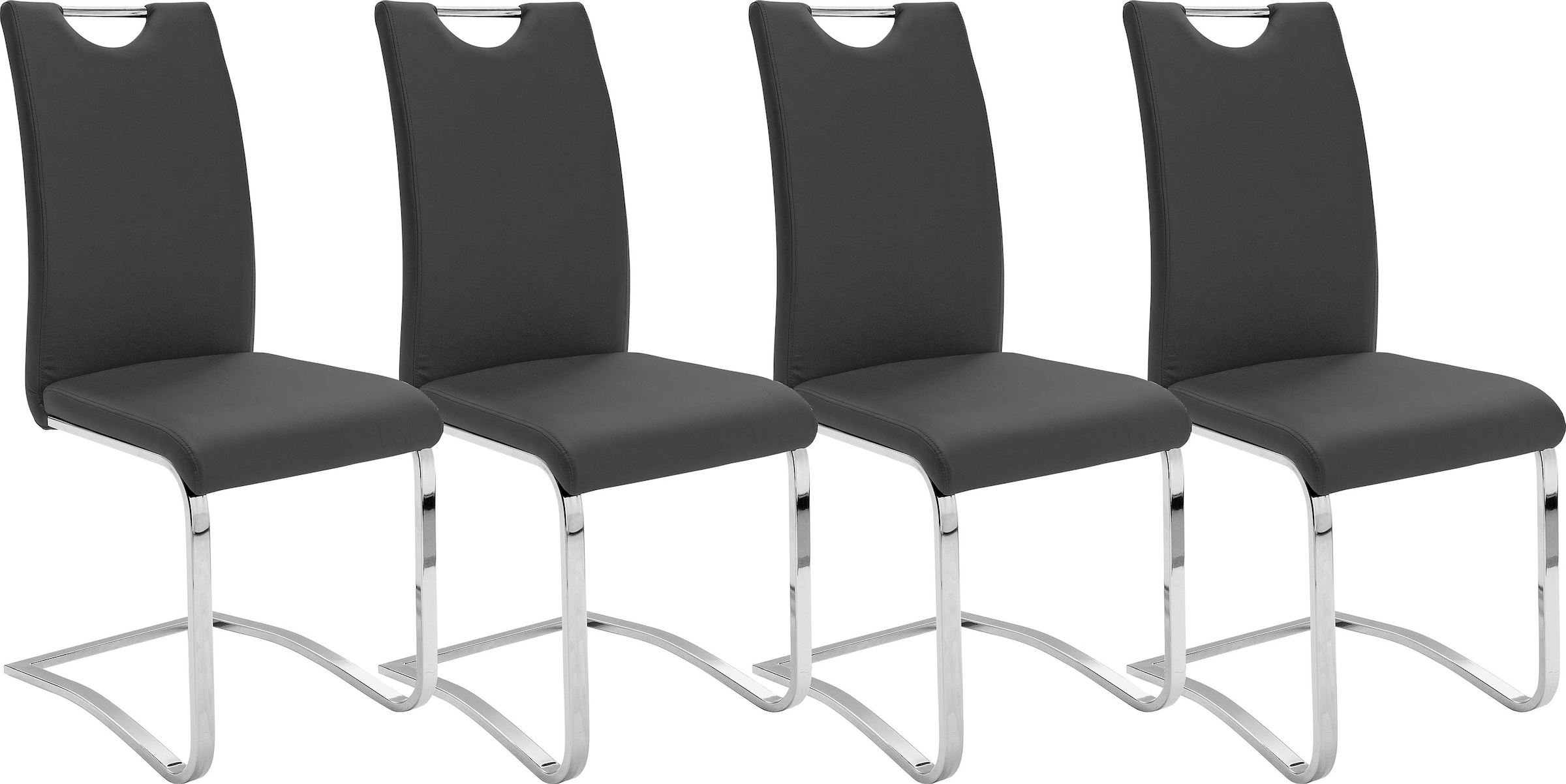 MCA furniture Freischwinger »Köln«, (Set), 4 St., Kunstlederbezug, Komforts günstig online kaufen