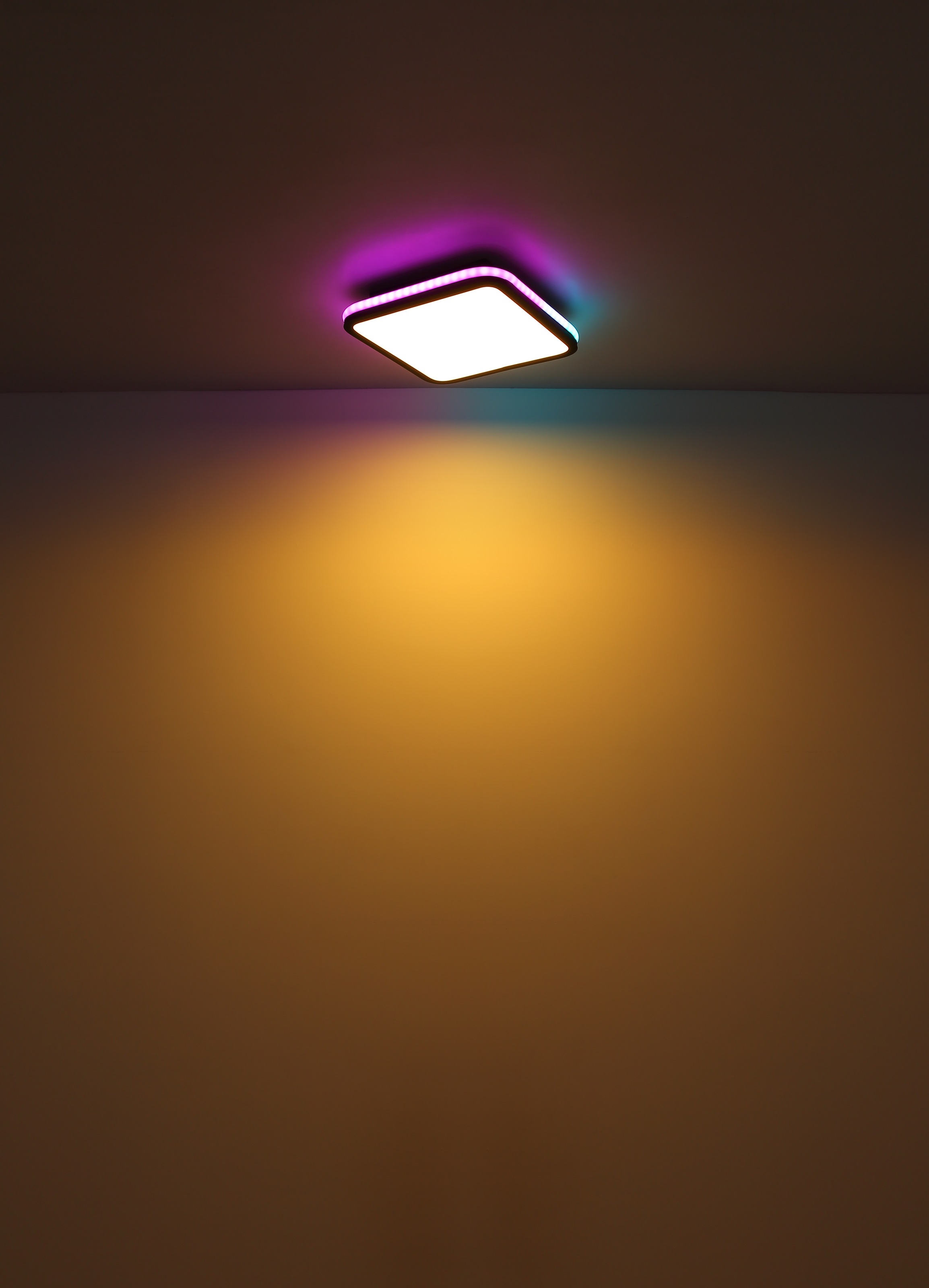 GLOBO LIGHTING Deckenleuchte »JAXXI« LED-Modul 1 Stk. Deckenlampe Wohnzimmer-Leuchte Schlafzimmer-Leuchte Flur Küche