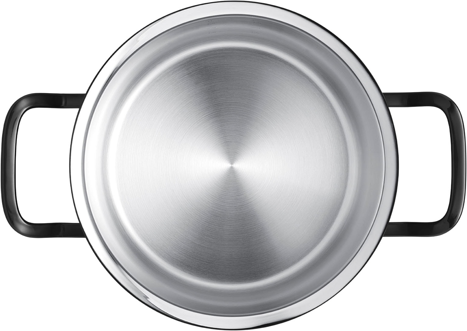 Fissler Topf-Set »Original-Profi Collection ShadowLine«, Edelstahl 18/10, (Set, 8 tlg., 3 Kochtöpfe mit Metalldeckel, 1 Servierpfanne, 1 Stielkasserolle), Auf 1.800 Stück limitiert, Echtheitszertifikat, Made in Germany