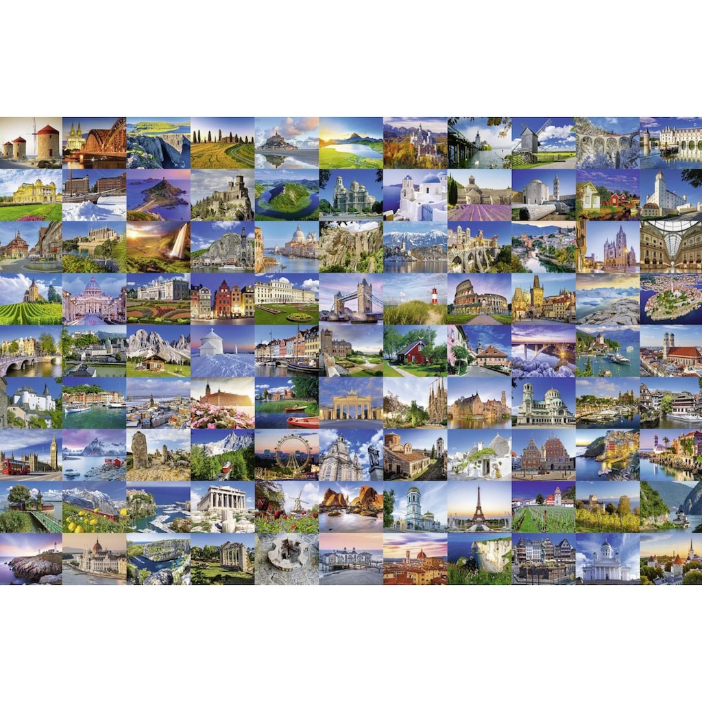 Ravensburger Puzzle »99 Beautiful Places in Europe«