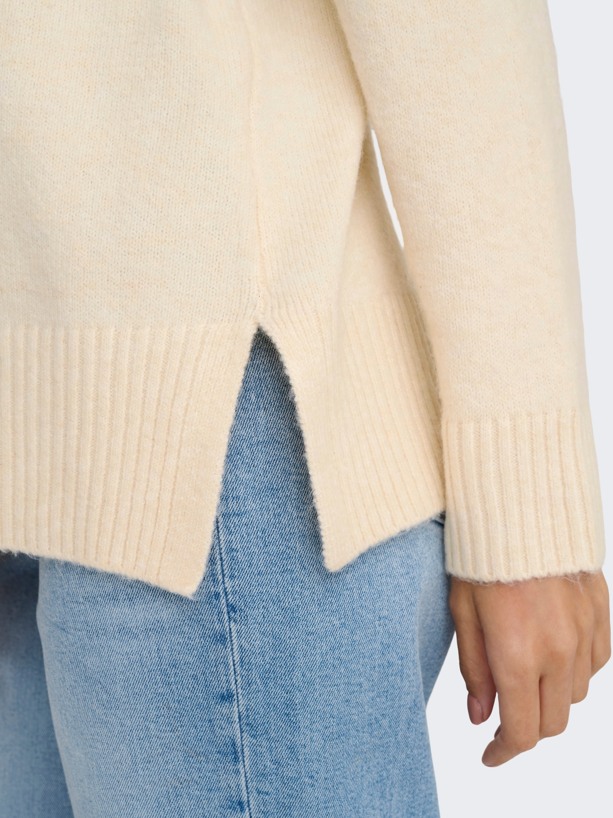 ONLY Strickpullover »ONLHAZEL LS HIGHNECK OVERS PULL KNT NOOS«