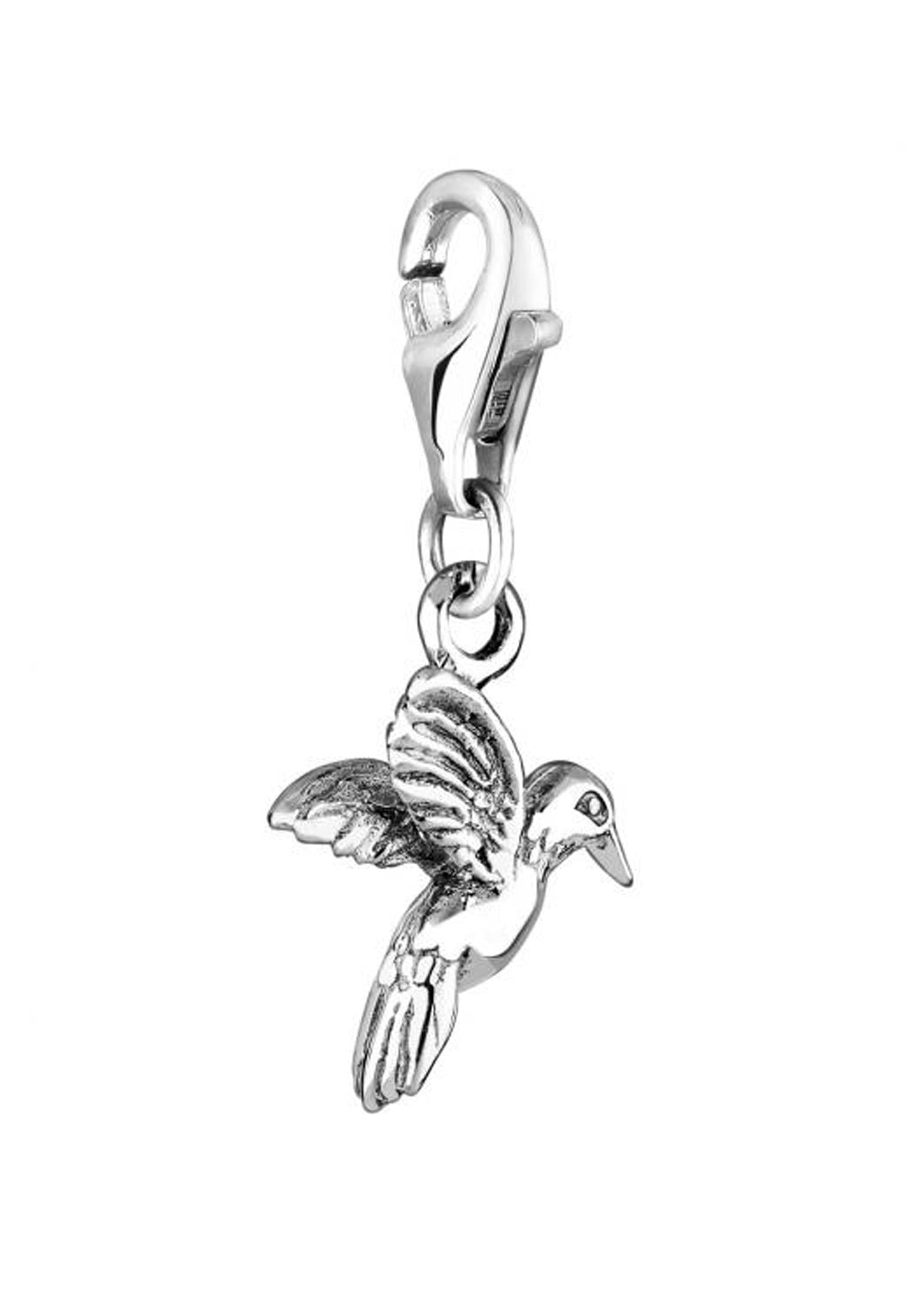 Nenalina Charm-Einhänger »Anhänger Kolibri Vogel 925 Silber«