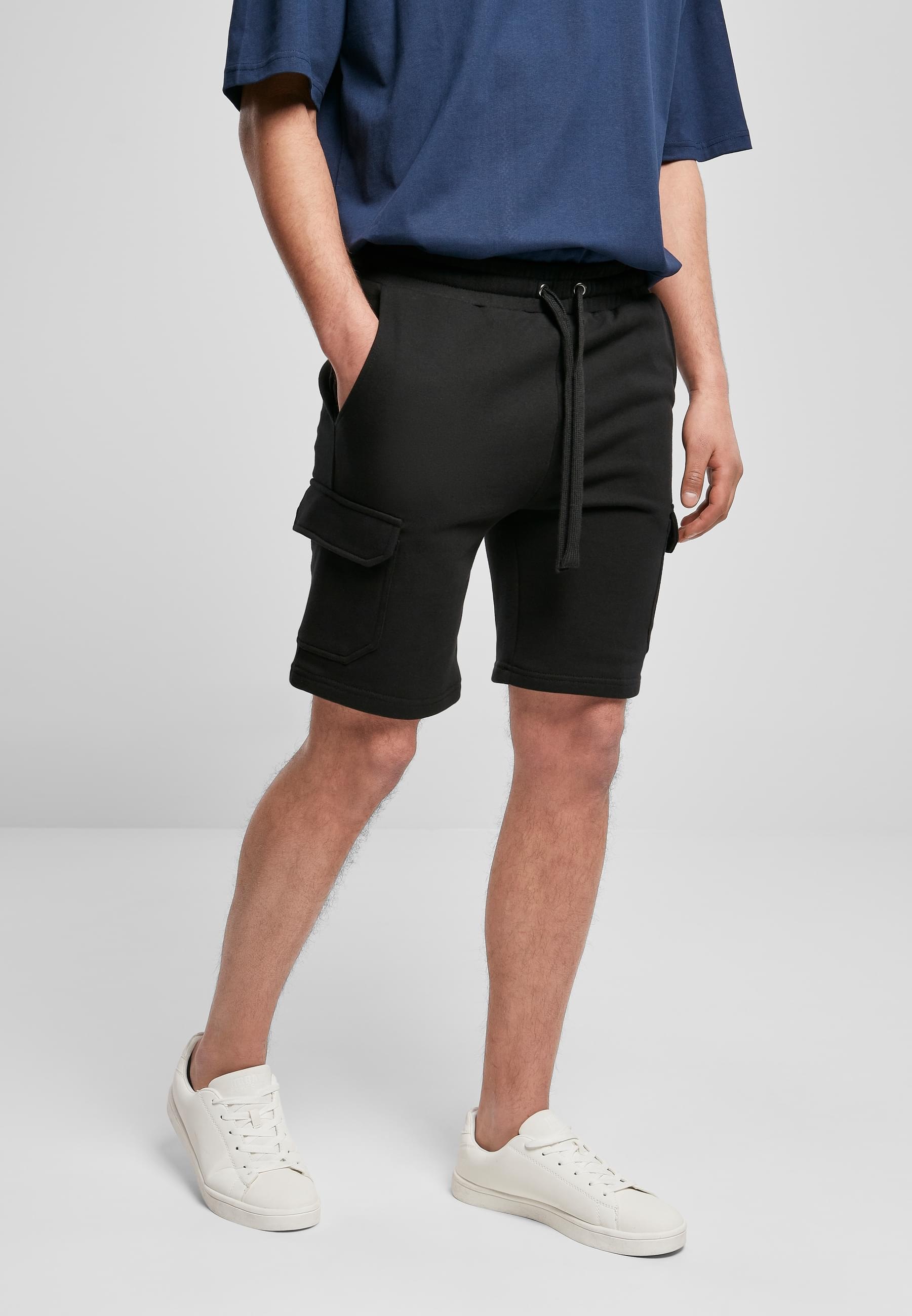 URBAN CLASSICS Sweatshorts »Urban Classics Herren Organic Cargo Sweatshorts«