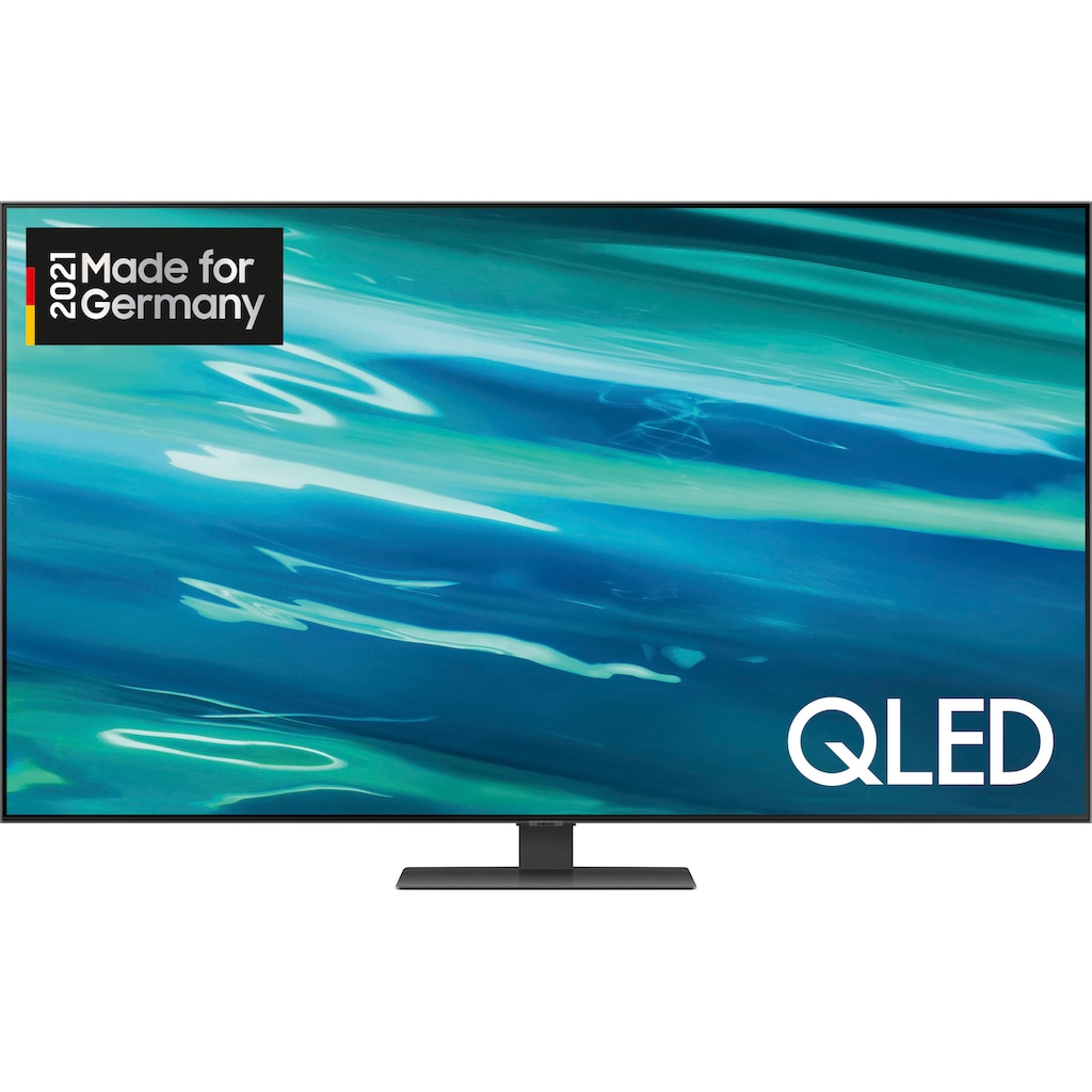 Samsung QLED-Fernseher »GQ65Q80AAT«, 163 cm/65 Zoll, 4K Ultra HD, Smart-TV, Quantum HDR 1500,Quantum Prozessor 4K,Direct Full Array