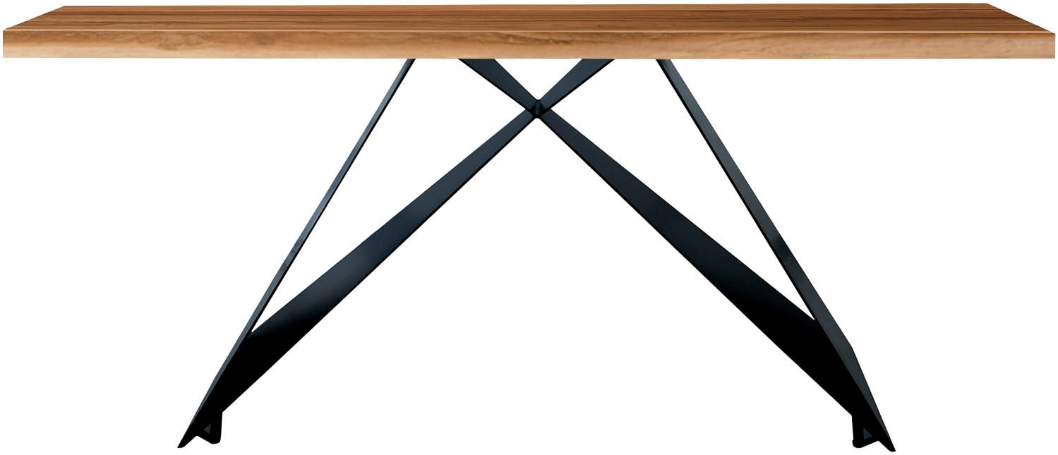 SIT Esstisch 1 Stk. tlg. Cross Base Gestell günstig online kaufen