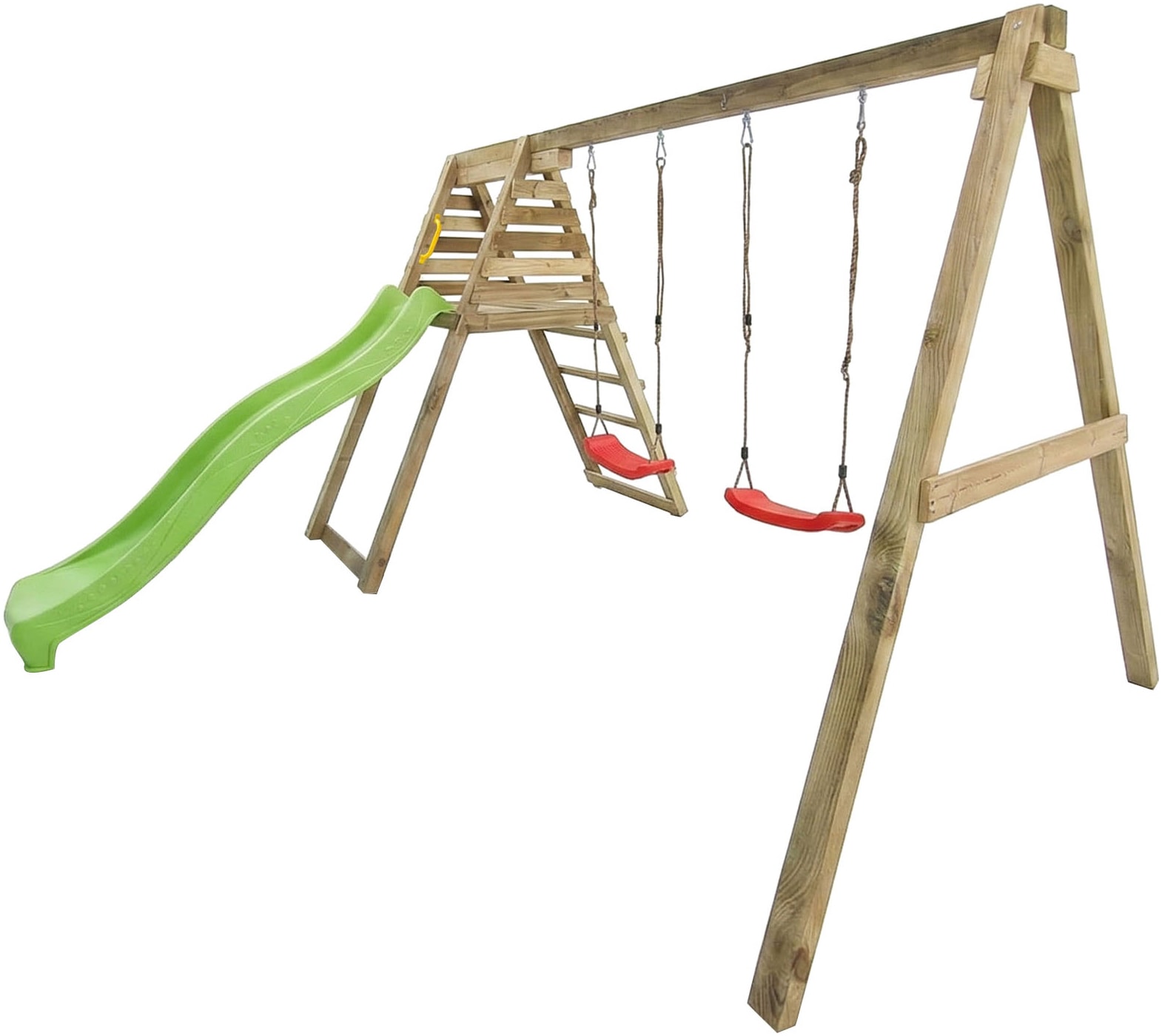 FUNGOO Spielturm »MaxPlay - Gym« mit Rutsche und Doppelschaukel