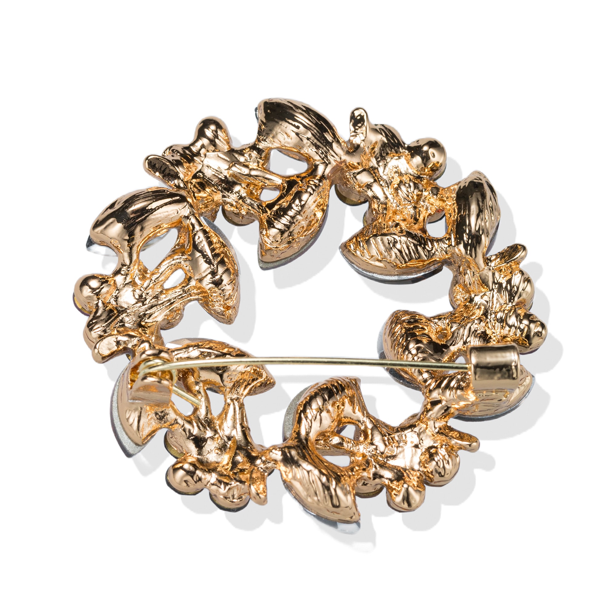 Firetti Brosche »Schmuck Geschenk Kupfer Ansteckschmuck Kranz« ()