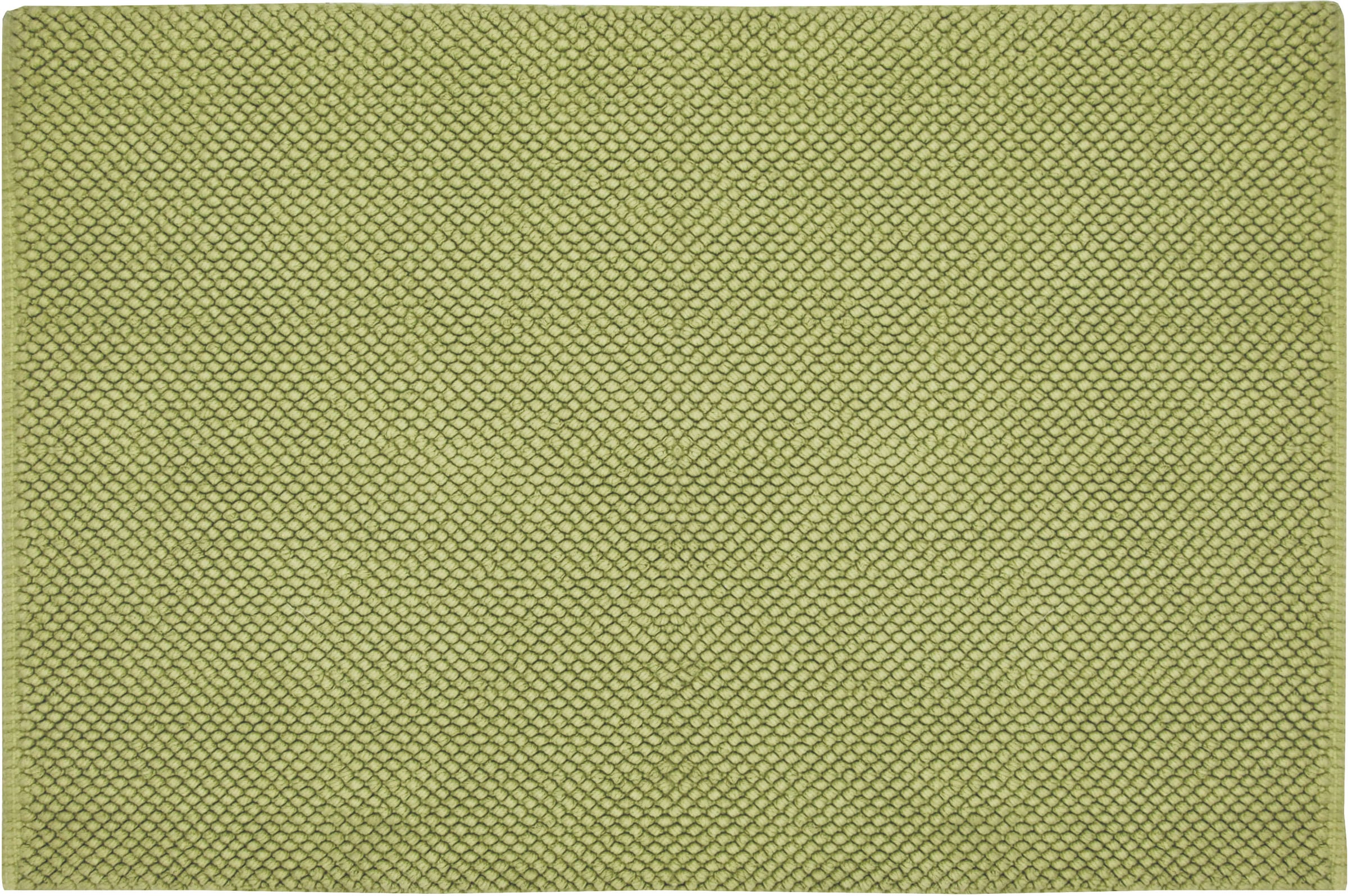 Kleine Wolke Badematte »Punto«, rutschhemmend beschichtet, fußbodenheizungsgeeignet, Badteppich, Uni Farben, Oberfläche reine Baumwolle