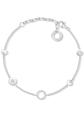 THOMAS SABO Charm-Armband »Perlen, X0273-167-14-L19v«, mit Süßwasserzuchtperlen und... kaufen