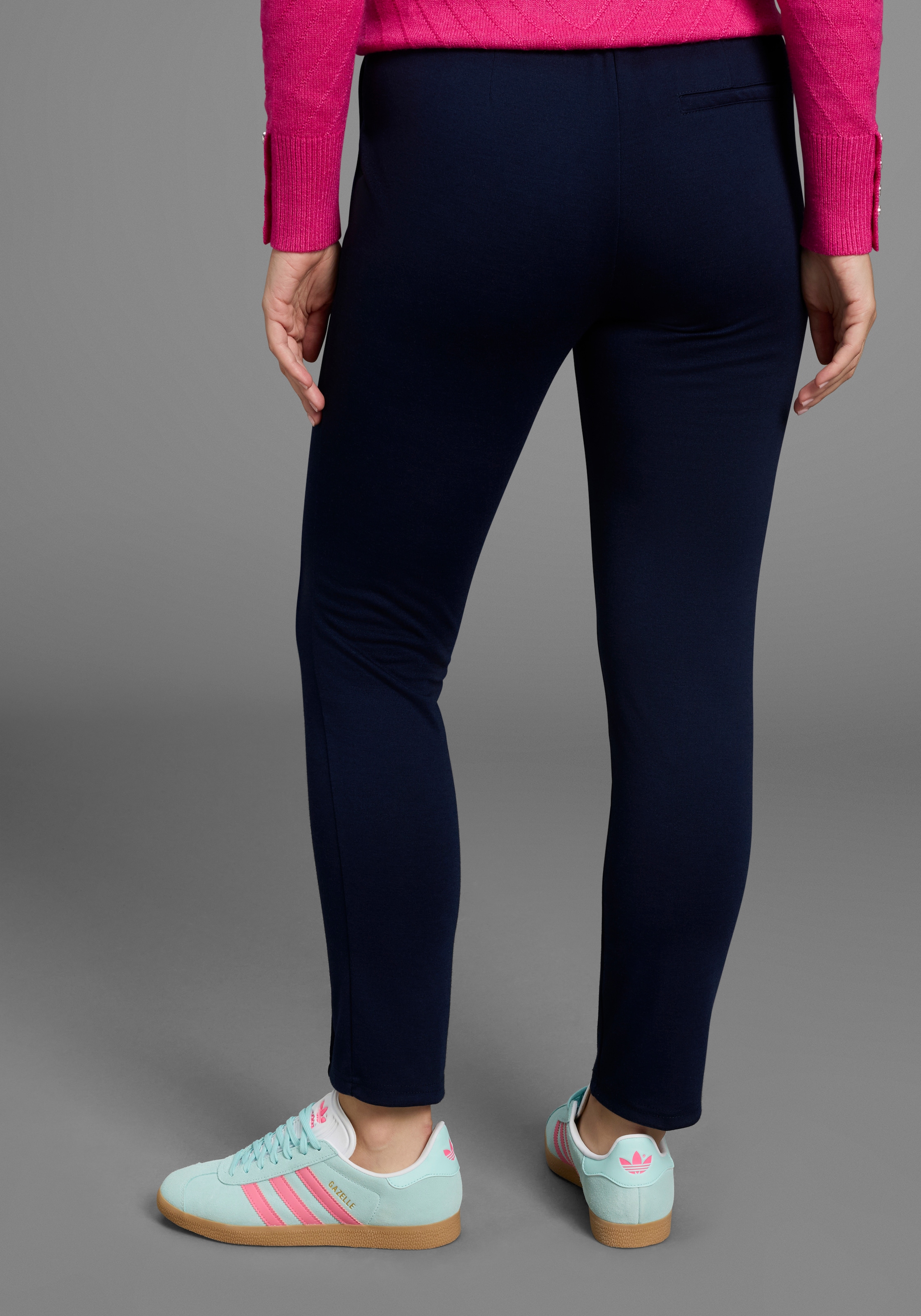 Laura Scott Jogger Pants  aus bequemer, elastischer Ware in edlem, sportivem Look