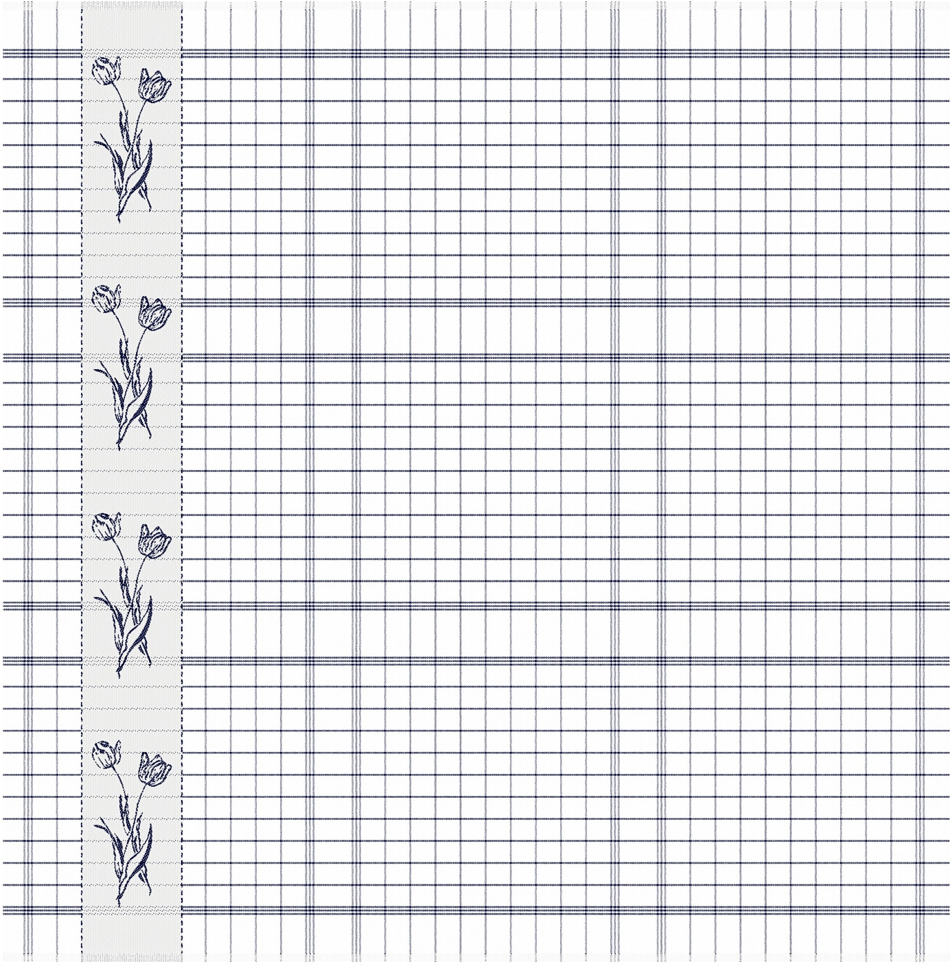 DDDDD Geschirrtuch »Lisse«, (Set, 4 tlg., Combi-Set: bestehend aus 2x Küchentuch + 2x Geschirrtuch)