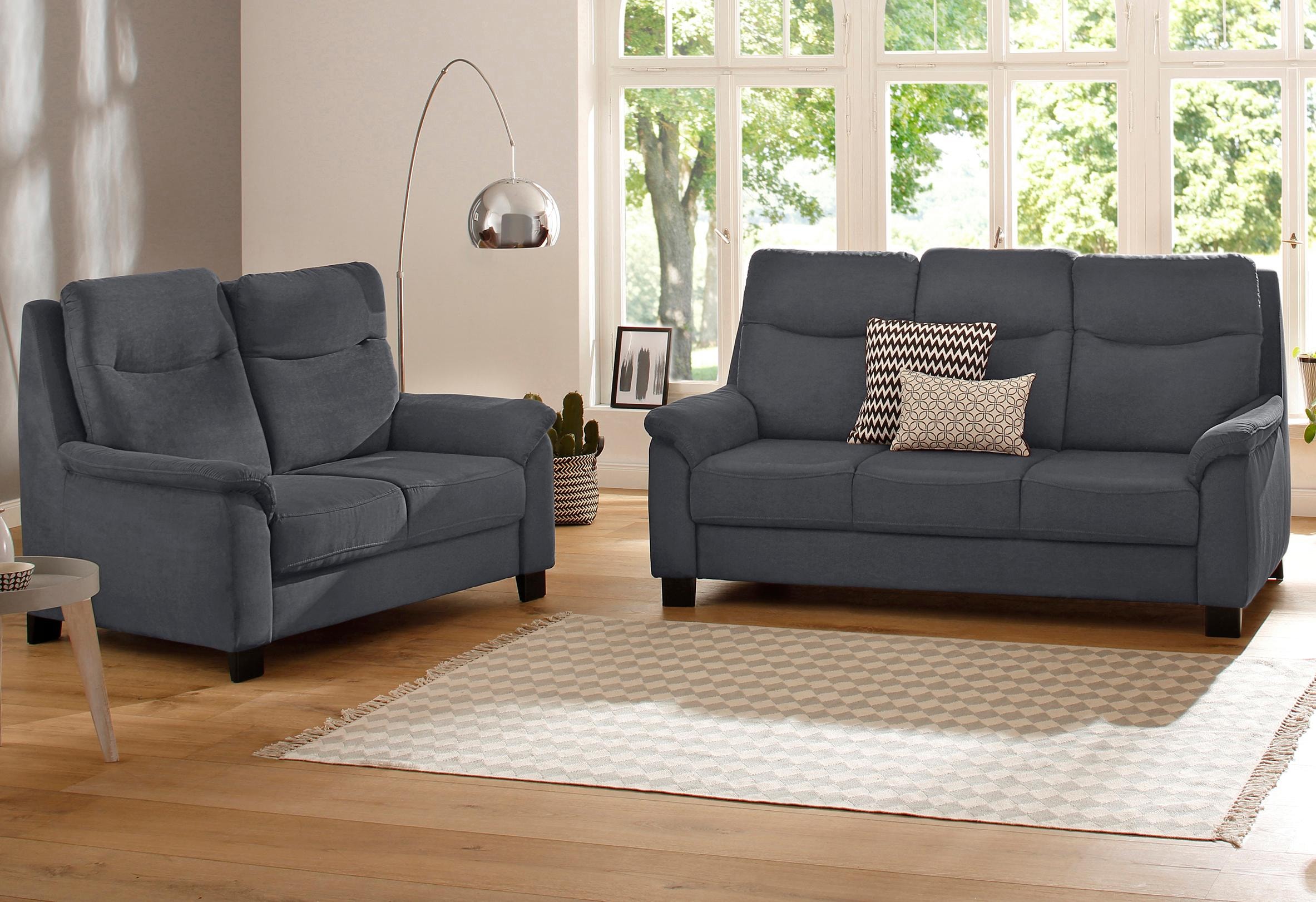 Home affaire Sitzgruppe »Boccaccio« mit Federkern, incl. Kopfteilverstellung