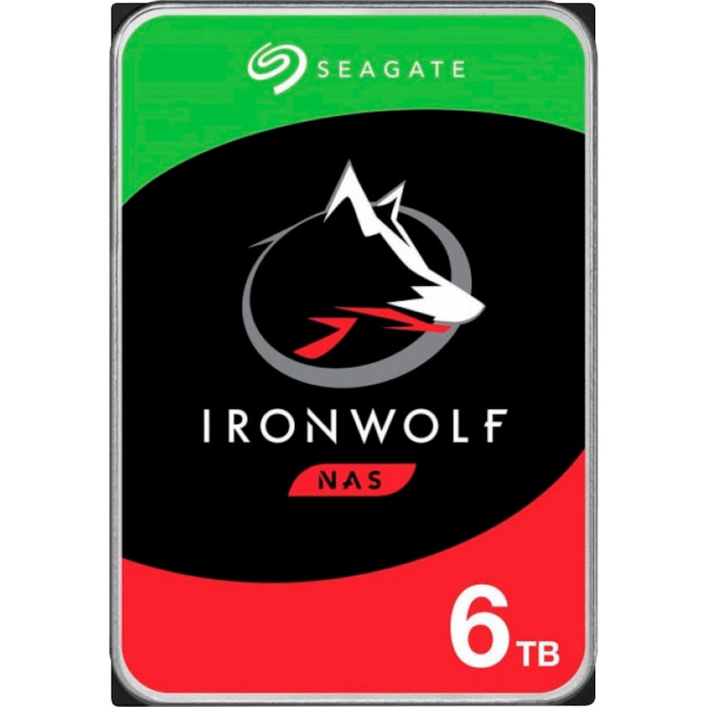 Seagate HDD-NAS-Festplatte »IronWolf 6TB«, 3,5 Zoll