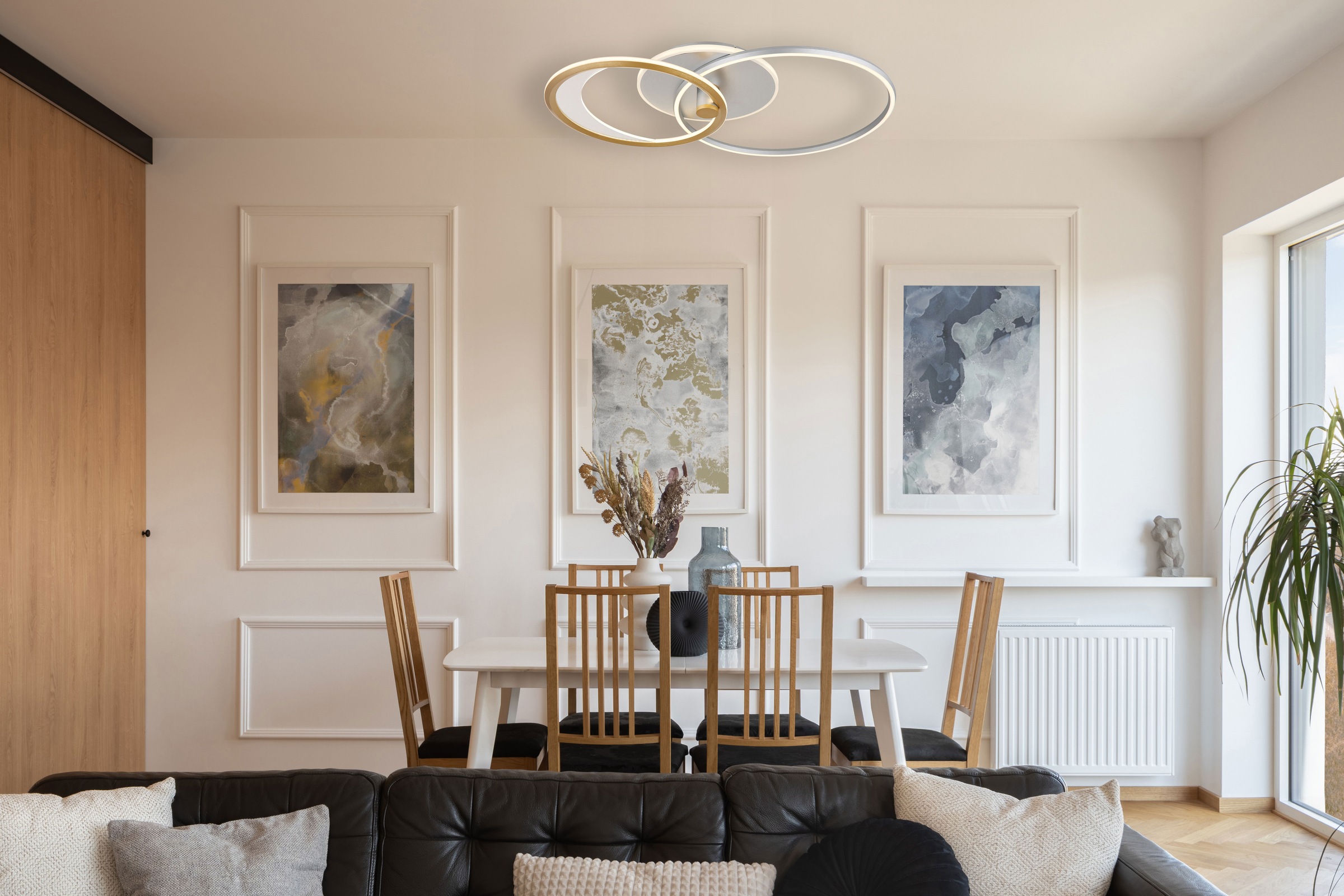 GLOBO LIGHTING Deckenleuchte »UMBRA« LED-Modul 1 Stk. warmweiß - kaltweiß D günstig online kaufen