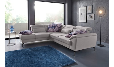 sit&more Ecksofa, 15 cm Fußhöhe, inklusive Sitztiefenverstellung, wahlweise... kaufen sit&more Ecksofa, 15 cm Fußhöhe, inklusive Sitztiefenverstellung, wahlweise... kaufen