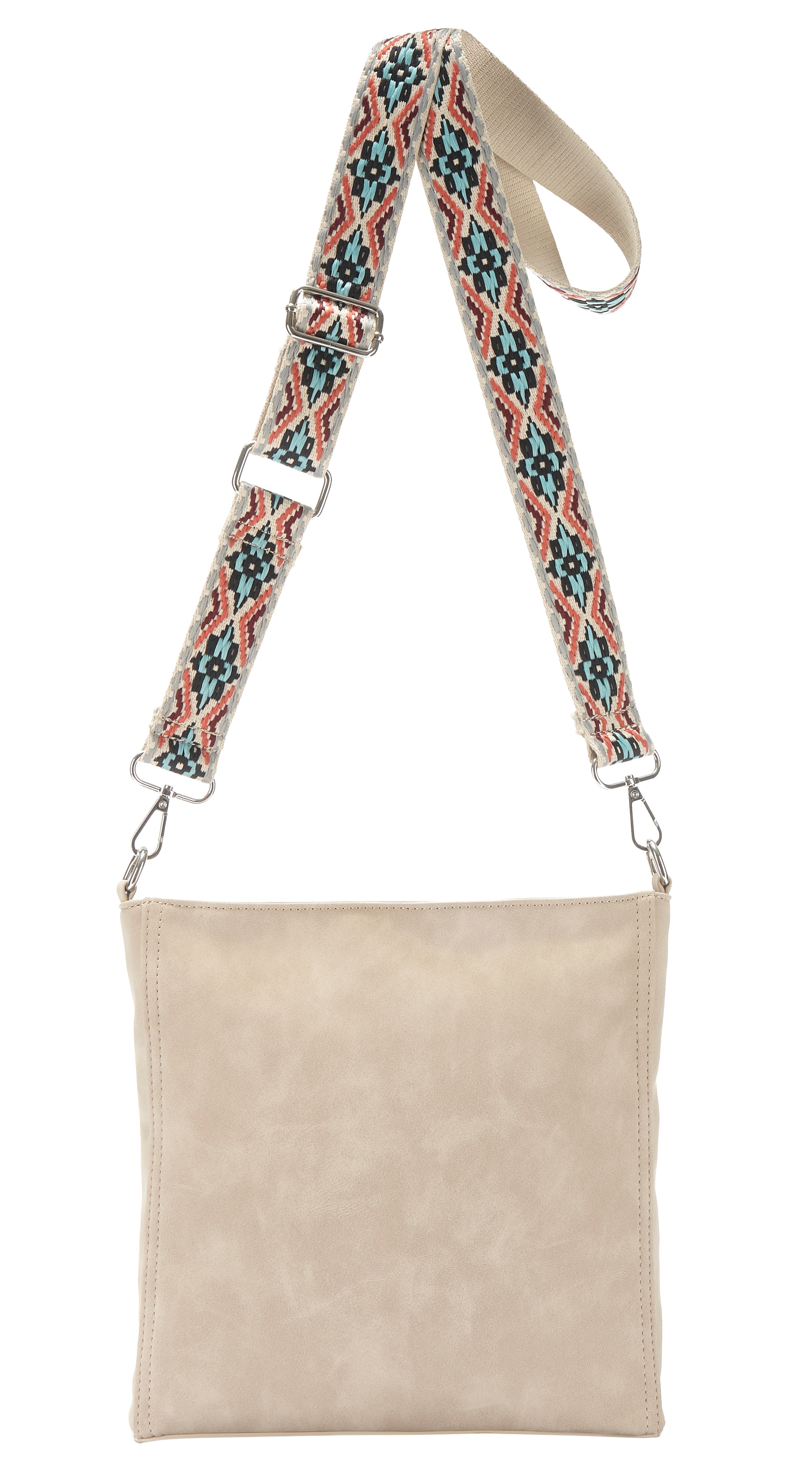Vivance Umhängetasche »Schultertasche, Crossbody Bag, Minibag, Damentasche« Handtasche Damen zum Umhängen mit austauschbarem Schulterriemen VEGAN