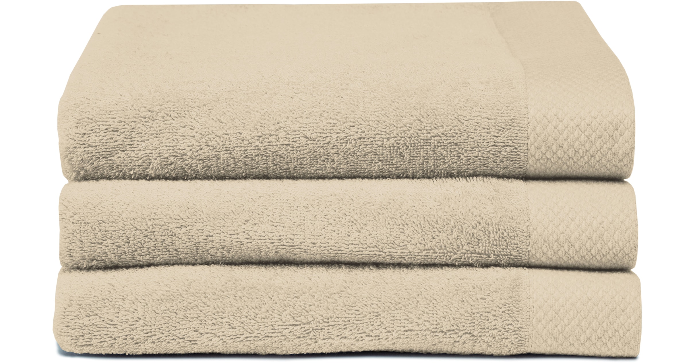 Seahorse Handtuch »Seahorse Pure«, (Set, 3 St., 3er Handtücher 60 x 110 cm) günstig online kaufen