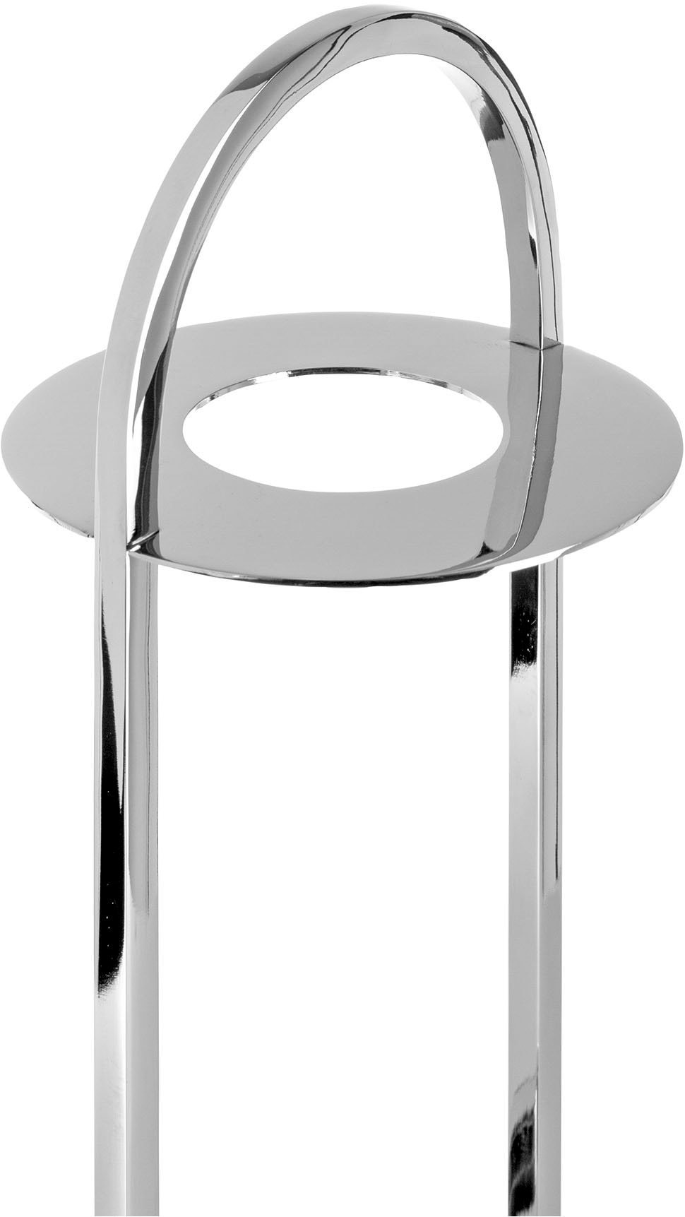 Fink Windlicht »LAKIS«, (1 St.), Laterne mit Glas, aus Edelstahl, Höhe ca. 38 cm, Outdoorgeeignet