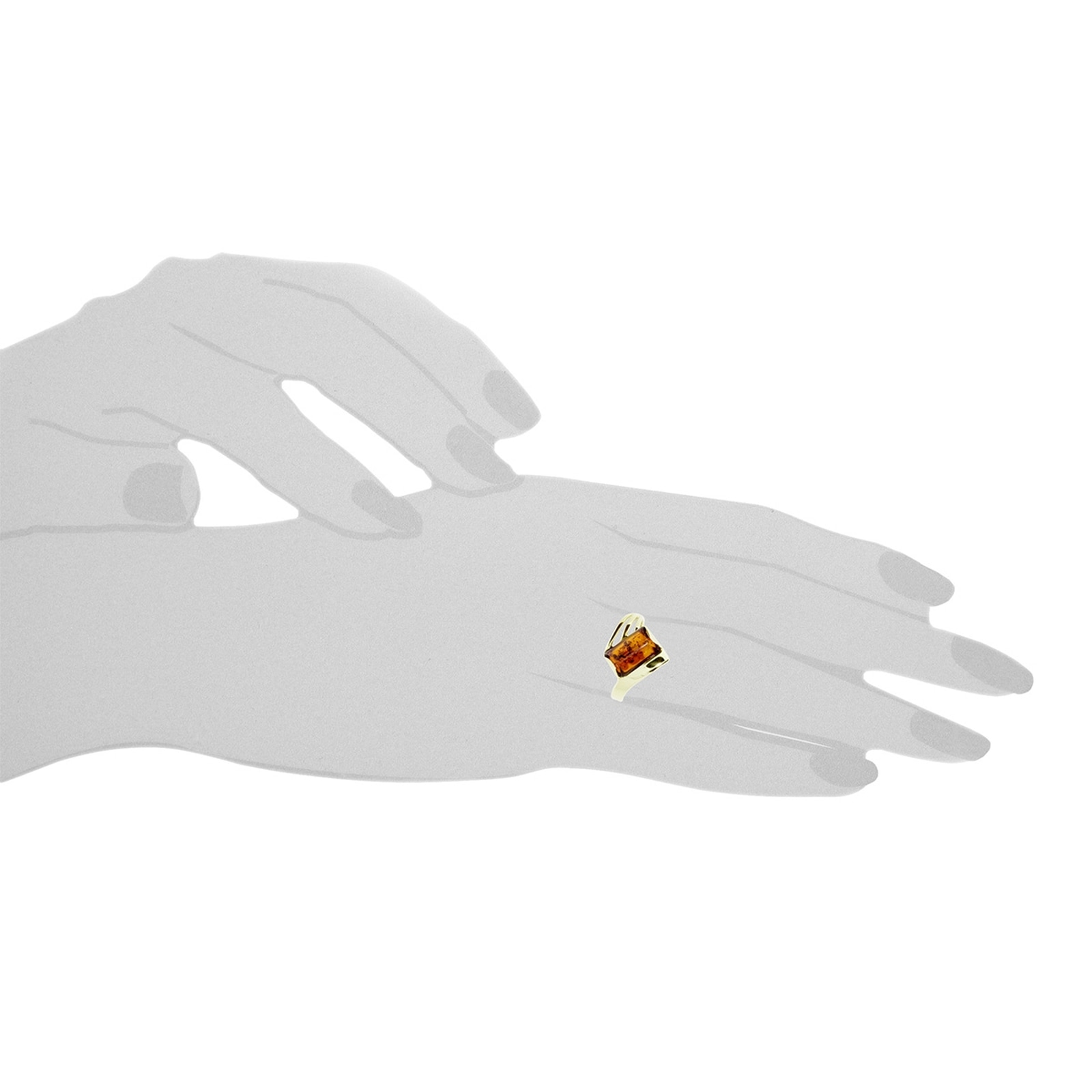 OSTSEE-SCHMUCK Fingerring »Ostsee-Schmuck Ring Astrid Ring Astrid«, (1 tlg.)