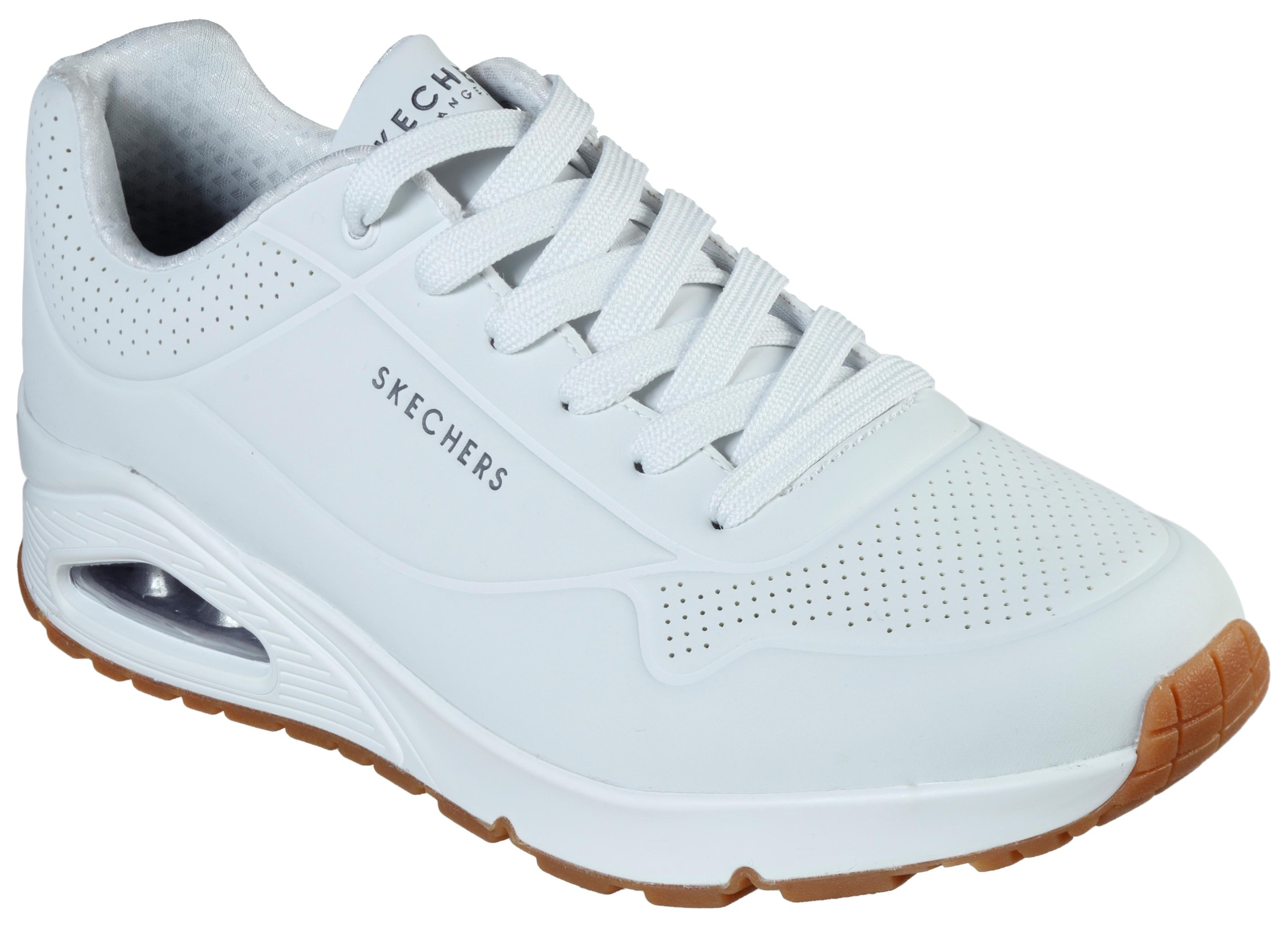 Skechers Sneaker »Uno«, mit Air-Cooled Memory Foam, Freizeitschuh, Halbschuh, Schnürschuh