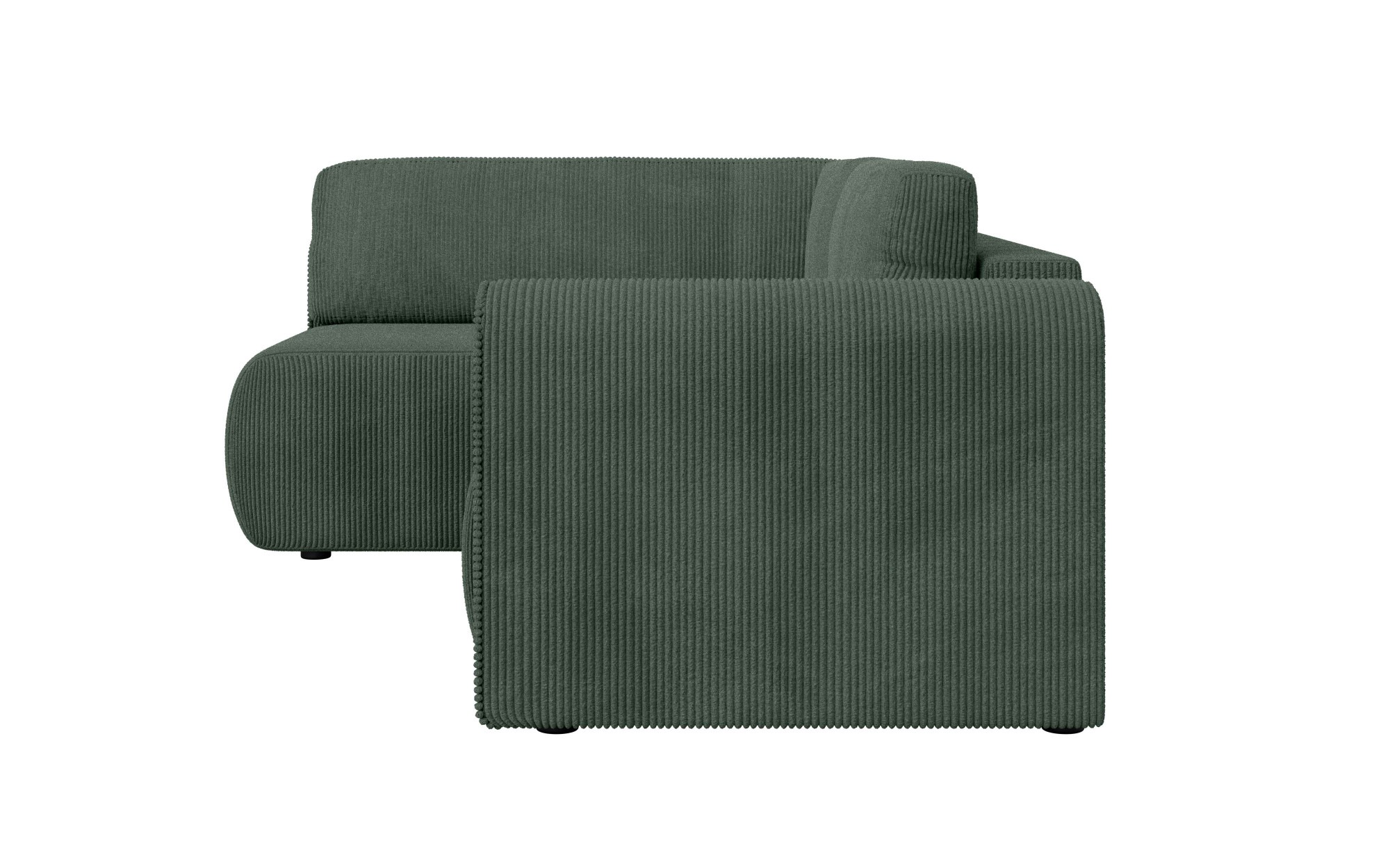 INOSIGN Ecksofa »Zacharia wahlweise Schlafsofa mit Bettkasten, B/T/H 250/166/86 cm«, L-Form mit Wellenunterfederung, Ottomane rechts oder links bestellbar
