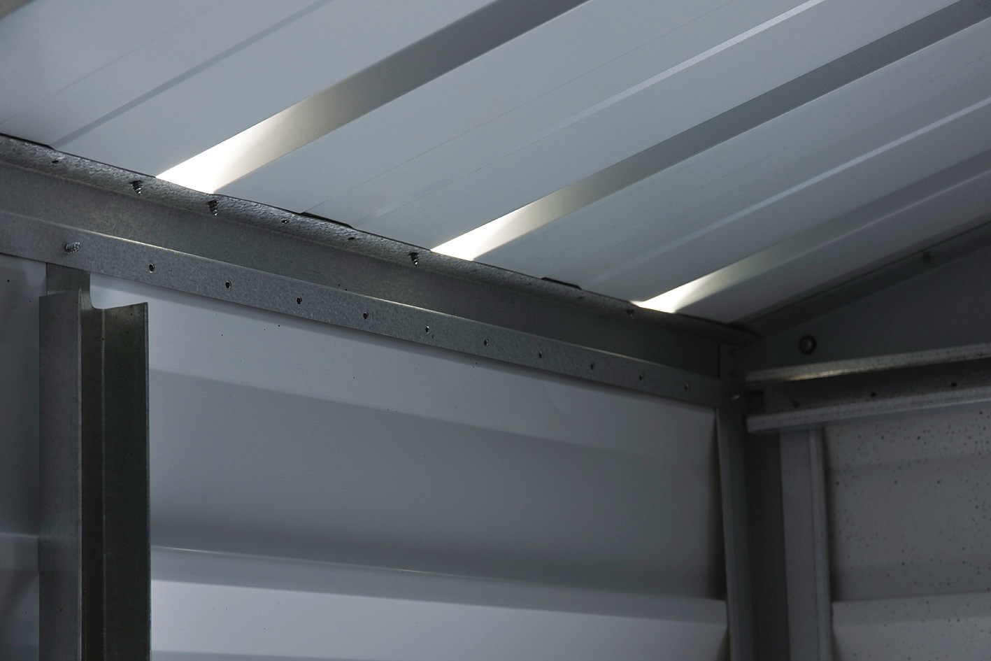 YARDMASTER Gerätehaus »Brandenburg 1012«, Metall, mit Bodenrahmen
