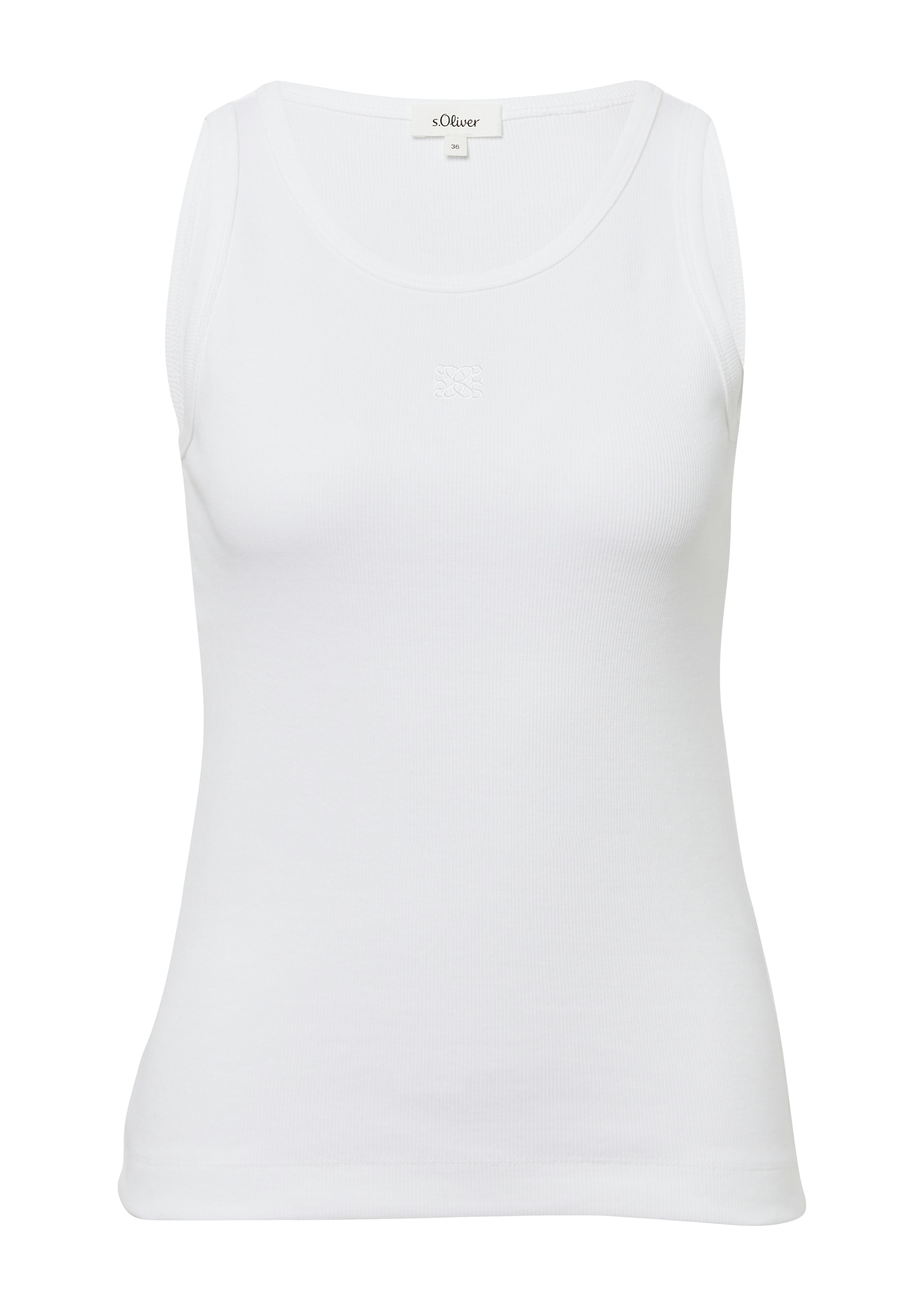 s.Oliver Tanktop, mit Stretch Anteil