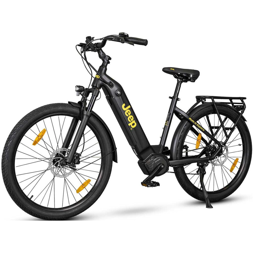 Jeep E-Bikes E-Bike »ULM 7000«, 7 Gang, Shimano, Mittelmotor 250 W