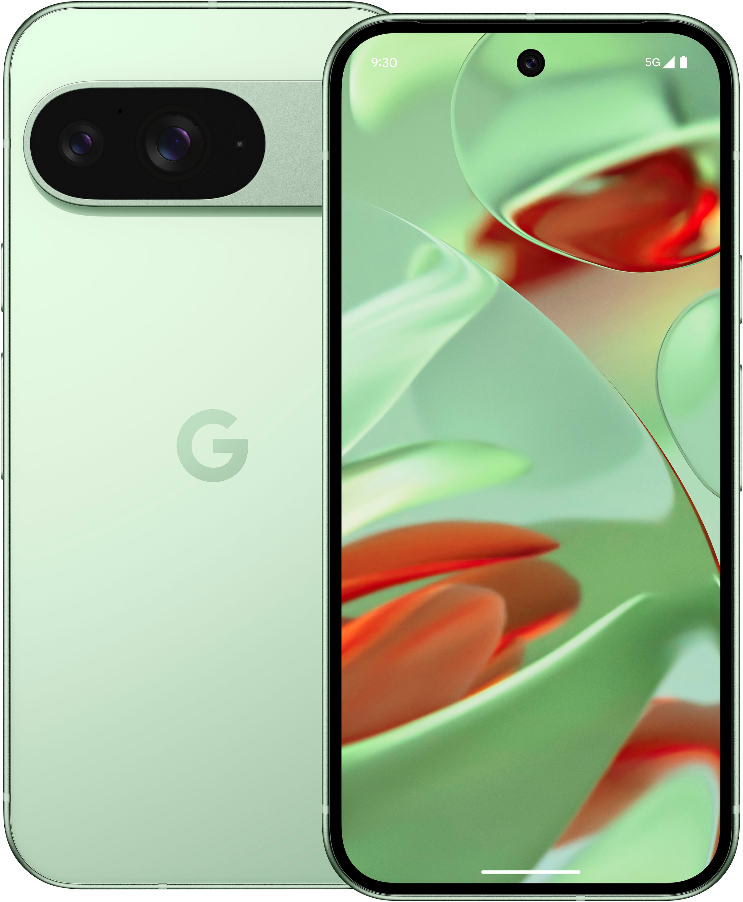 Bild von Google Smartphone »Google Pixel 9, 128 GB«, wintergreen, 15,49 cm/6,1 Zoll, 128 GB Speicherplatz, 50 MP Kamera