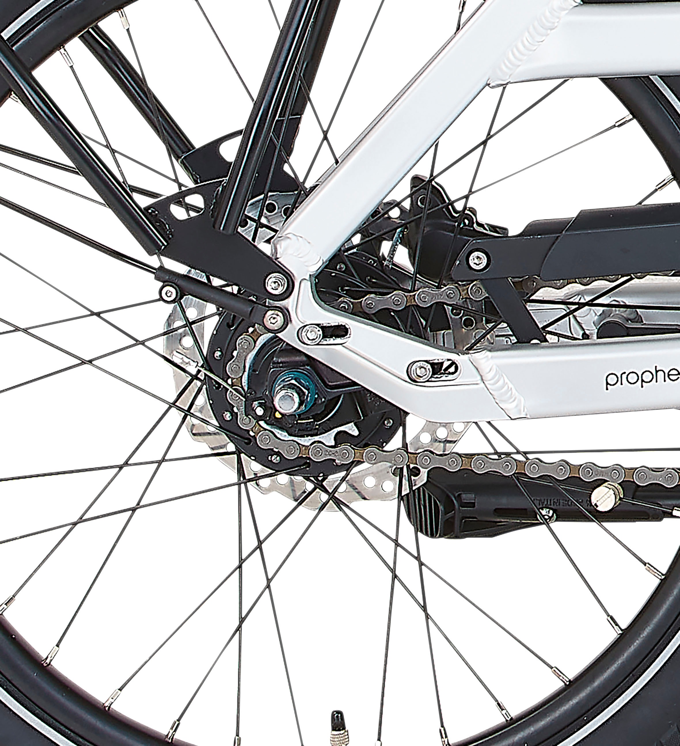 Prophete E-Bike »Urbanicer 3.8«, 7 Gang, Shimano, Nexus, Mittelmotor 250 W