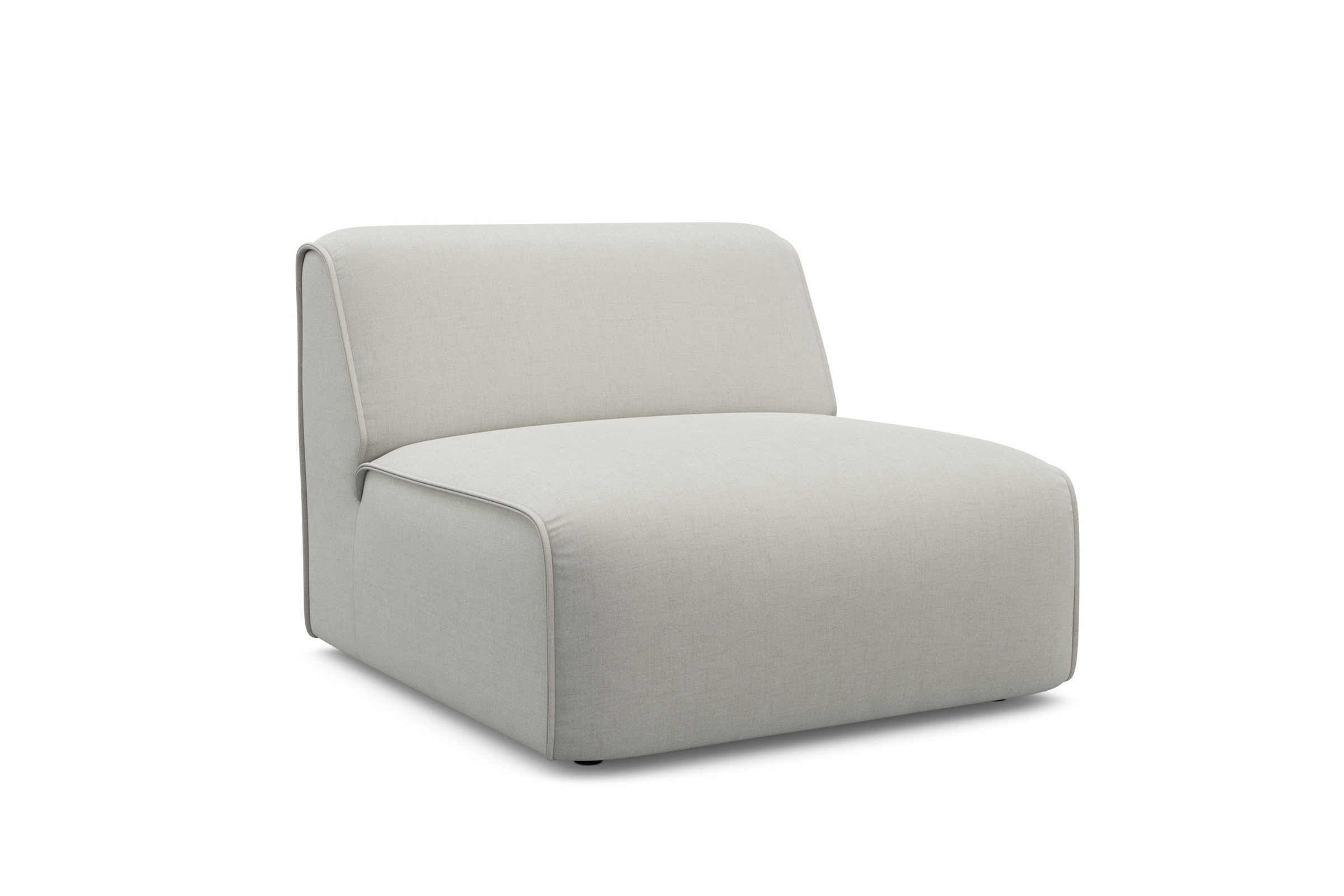RAUM.ID Sessel »Merid Sofa-Mittelelement, Maße B/T/H: 84/97/46 cm«, als Modul oder separat verwendbar, für individuelle Zusammenstellung