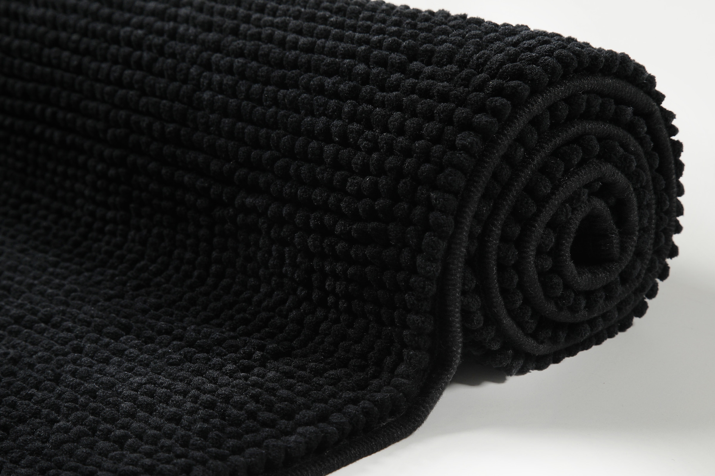 my home Badematte »Kaelan«, rutschhemmend beschichtet, fußbodenheizungsgeeignet, Badvorleger, Badteppich aus weicher Chenille, pastell Farben
