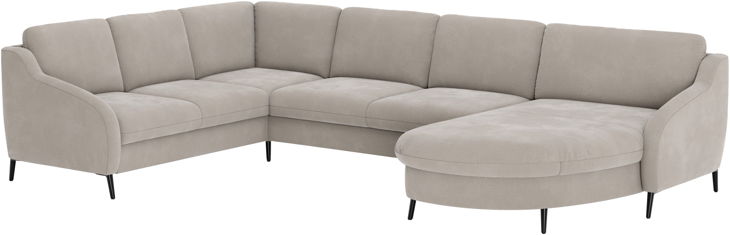 sit&more Wohnlandschaft »Soul U-Form«, wahlweise mit Bettfunktion und Schubkasten