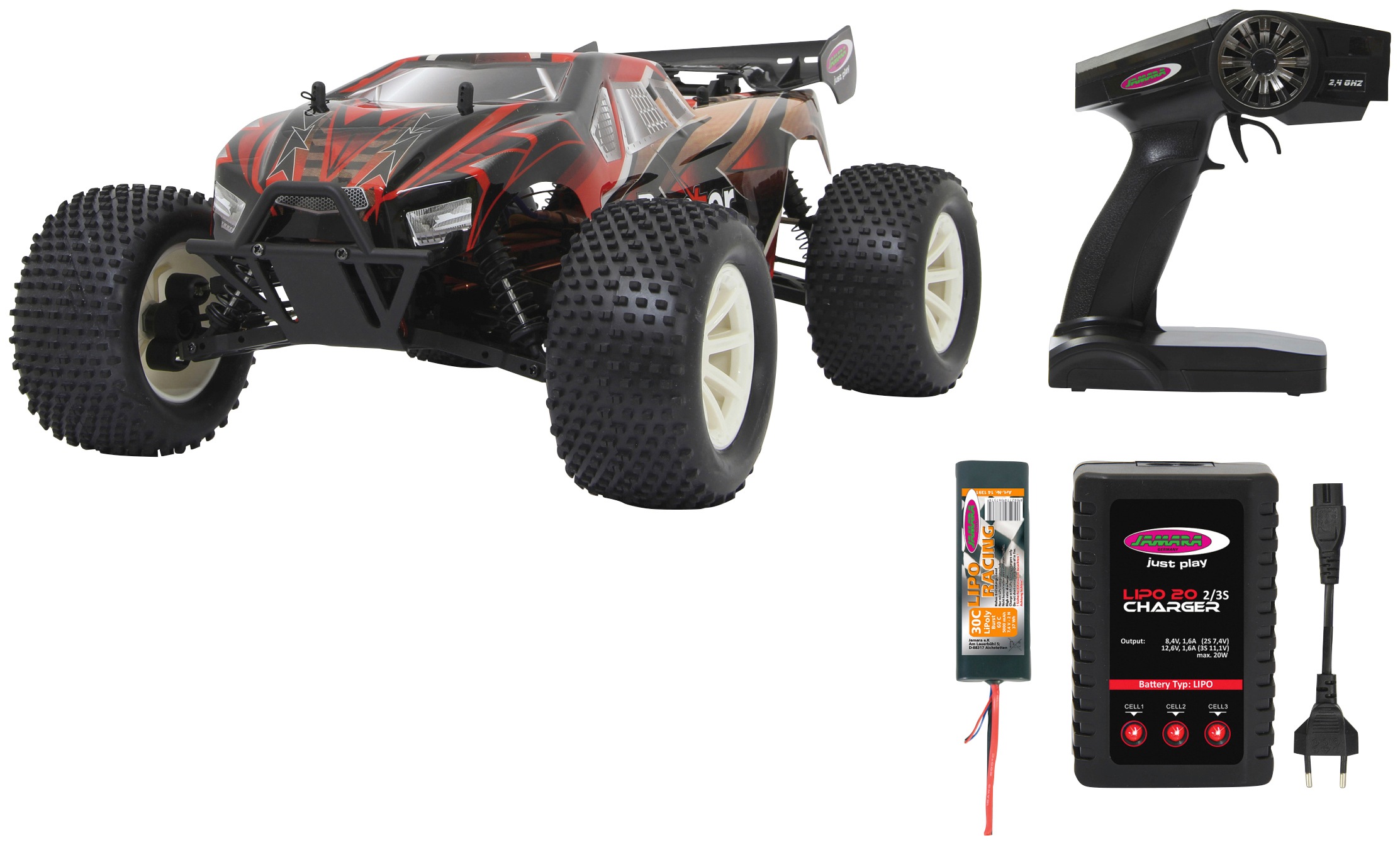 Jamara RC-Monstertruck »Brecter Truggy 4WD«, 1:10, 2,4 GHz kaufen