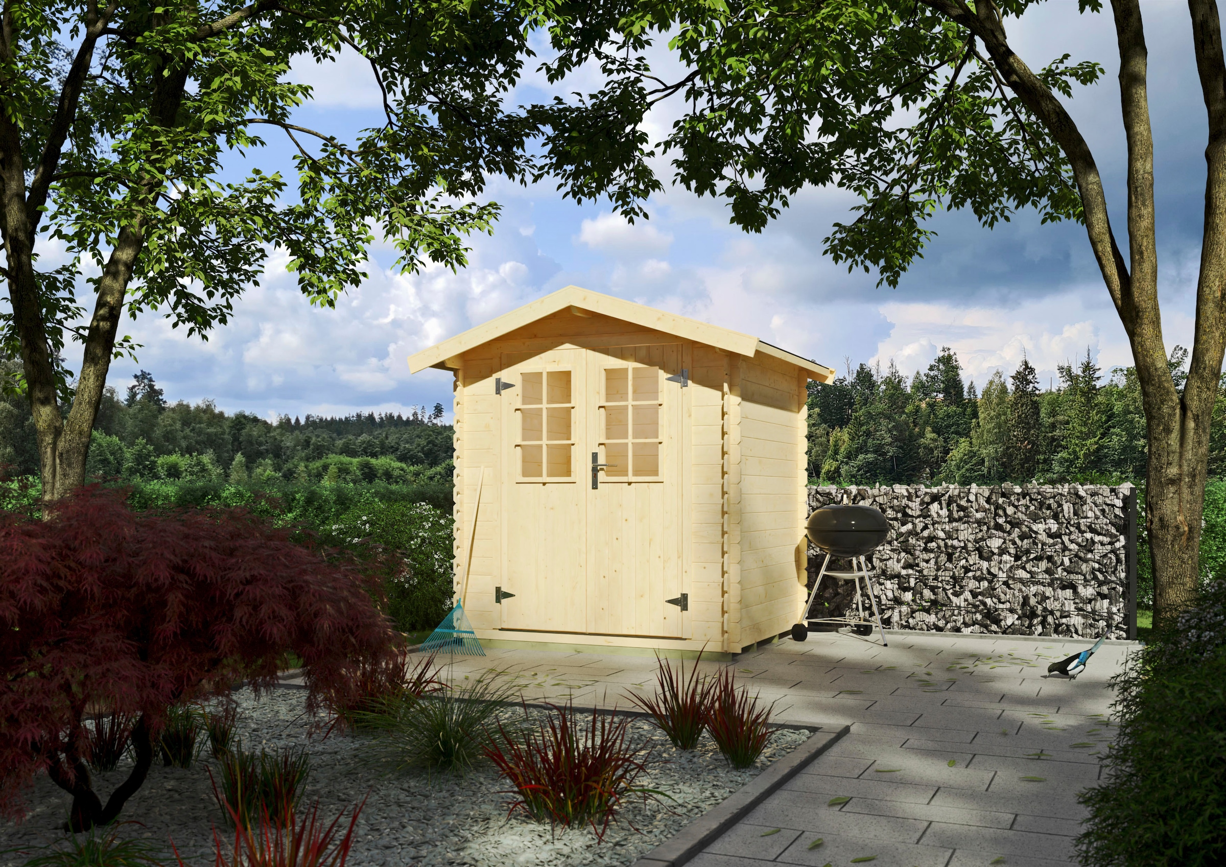 bestellen Gartenhaus Kiehn-Holz »Eisberg 1« online