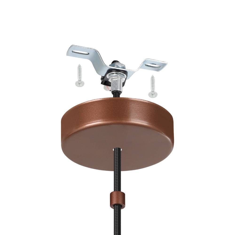 EGLO Pendelleuchte »CARLTON Hängeleuchte, Kupfer, Stahl, exkl. Leuchtmittel, Retro«, 1 flammig, Leuchtmittel E27 | ohne Leuchtmittel, Vintage Pendellampe, 1 flammig, Drahtgeflecht, Industrial, 110x31cm