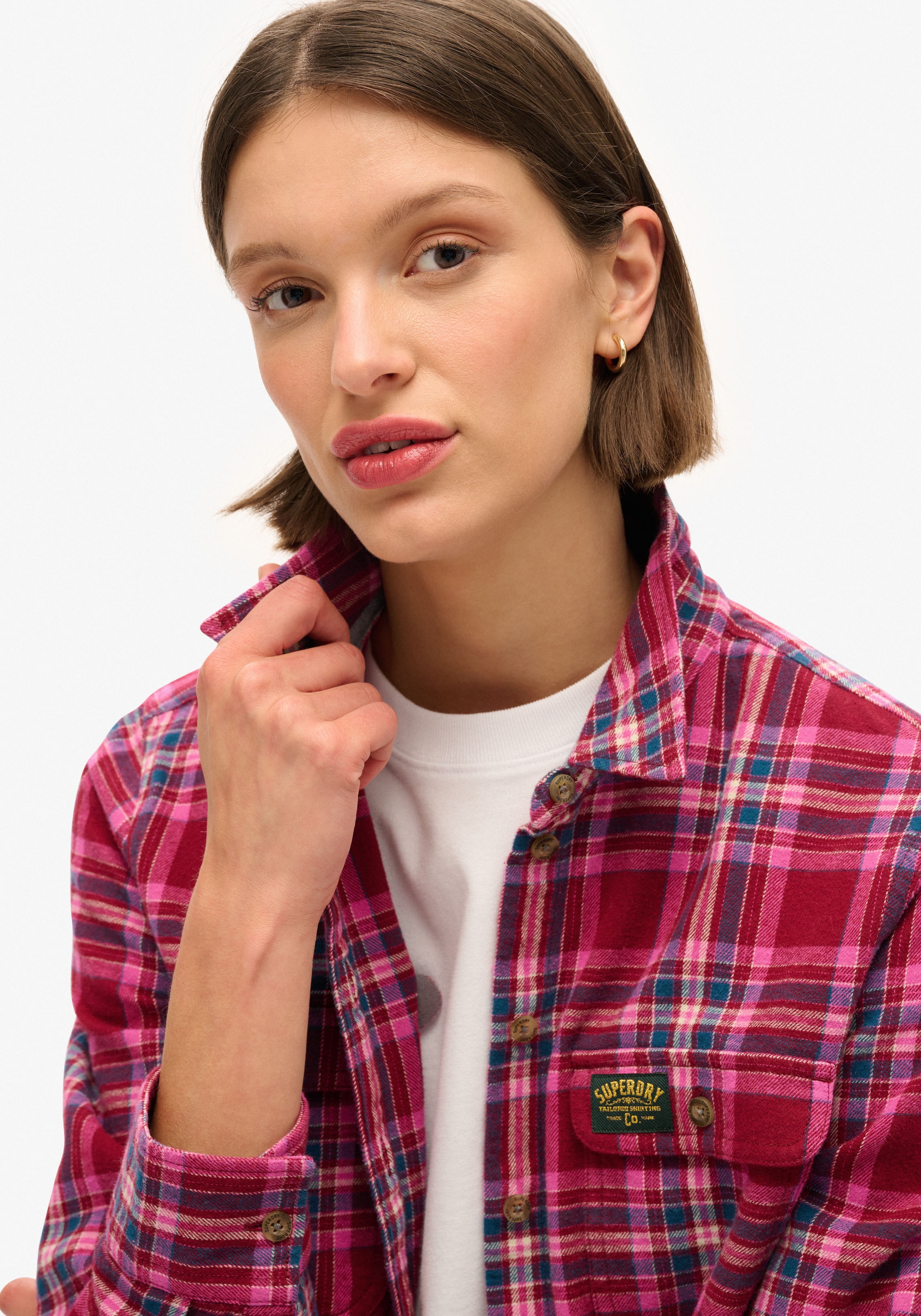 Superdry Flanellbluse »LUMBERJACK CHECK FLANNEL SHIRT«