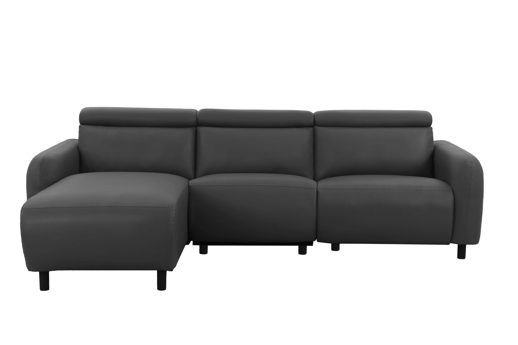 Home affaire Ecksofa »SKAANE Lederoptik, L-Form, 274 cm, manuelle u. elektr günstig online kaufen